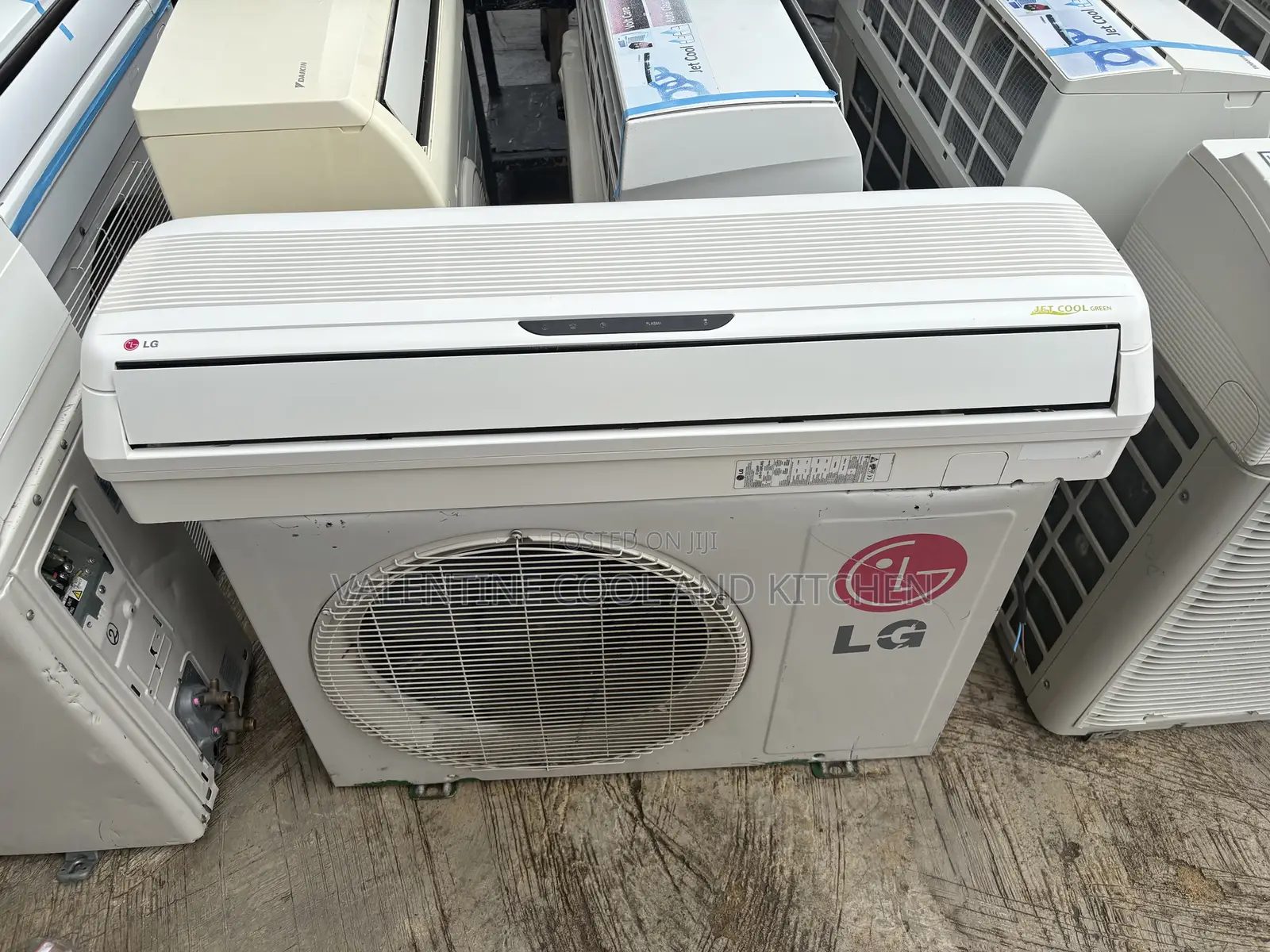 Direct Uk Used 1:5hp Lg Inverter Air Condition Working Perfectly
