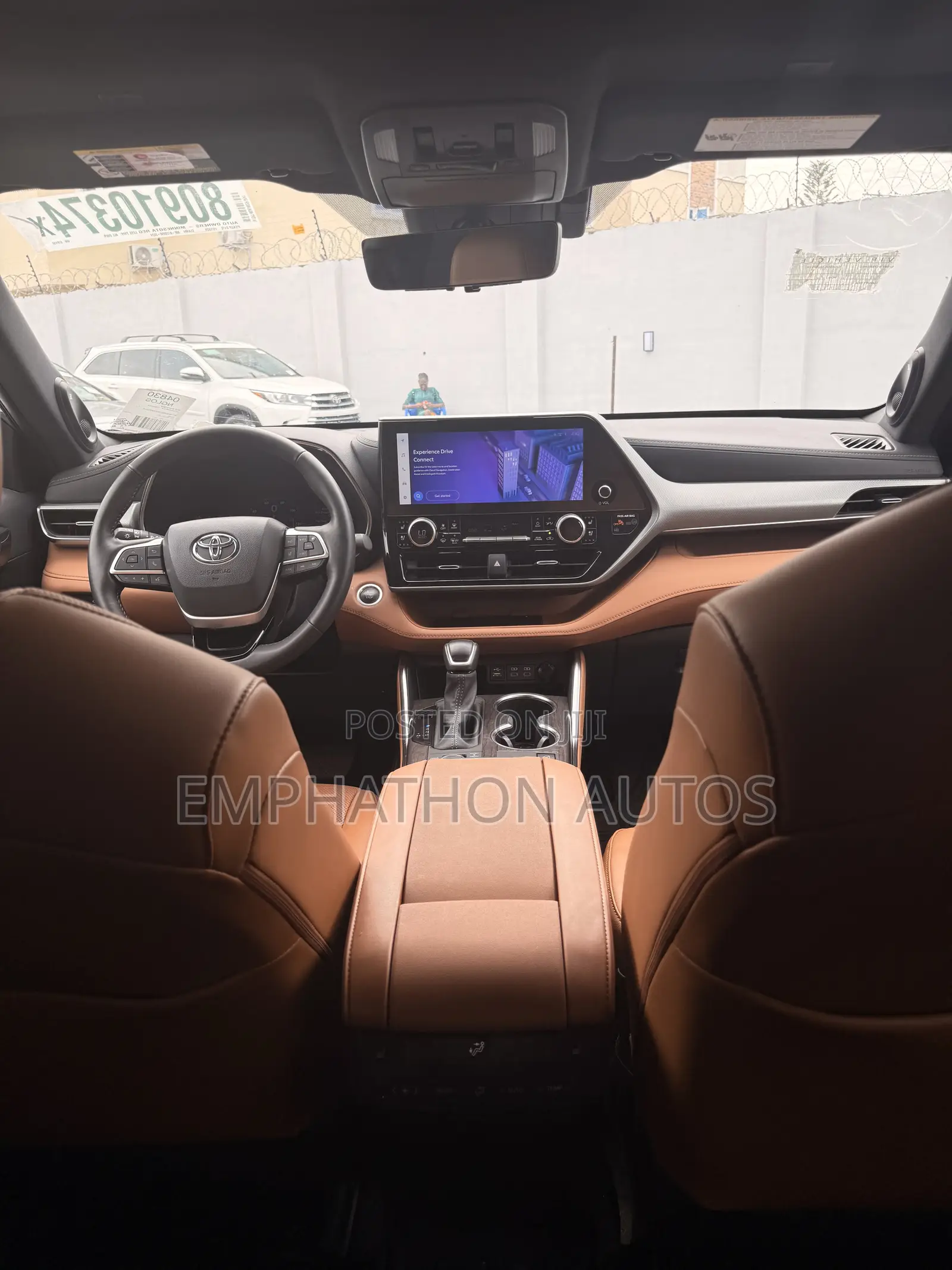 Toyota Highlander Platinum 2025 Blue