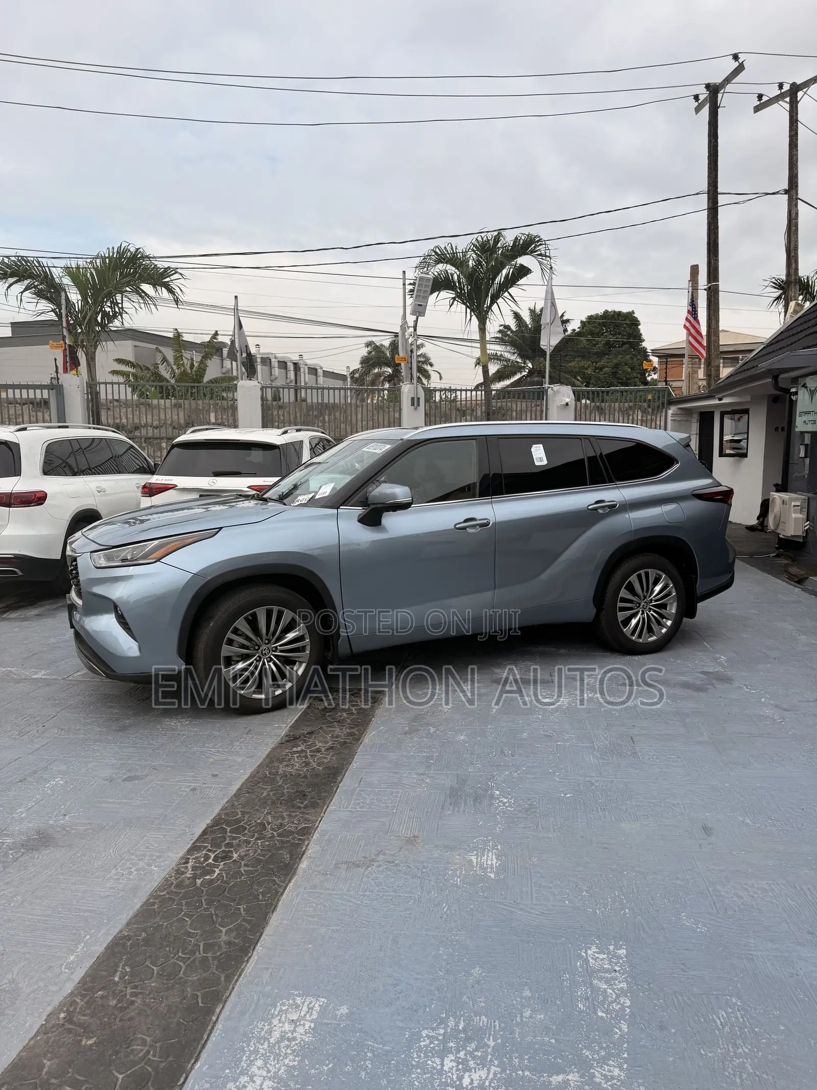 Toyota Highlander Platinum 2025 Blue