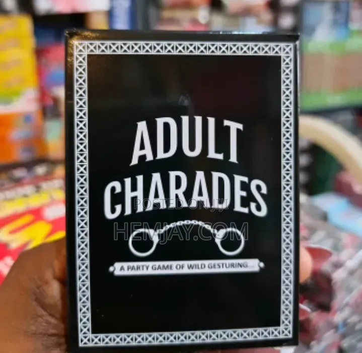 Adult Charades Card Game. (Wild Party Games 18+)