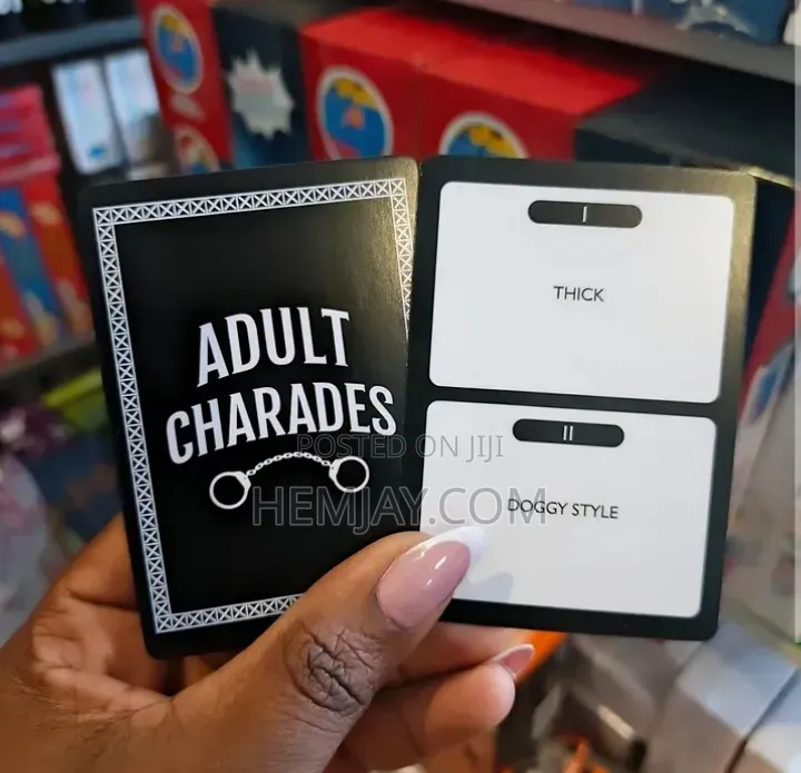 Adult Charades Card Game. (Wild Party Games 18+)