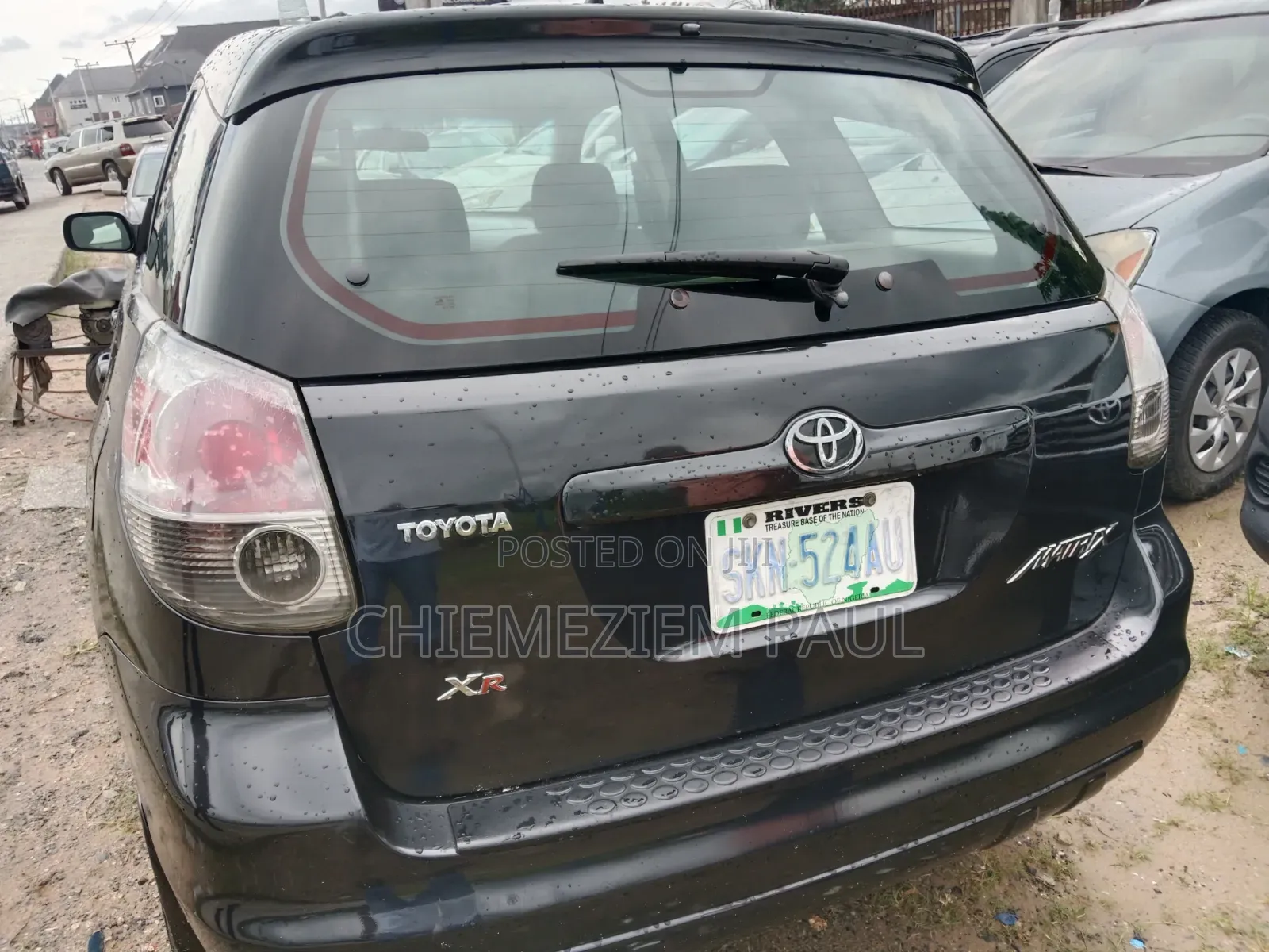 Toyota Matrix XR Hatchback AWD (1.8L 4cyl 4A) 2006 Black