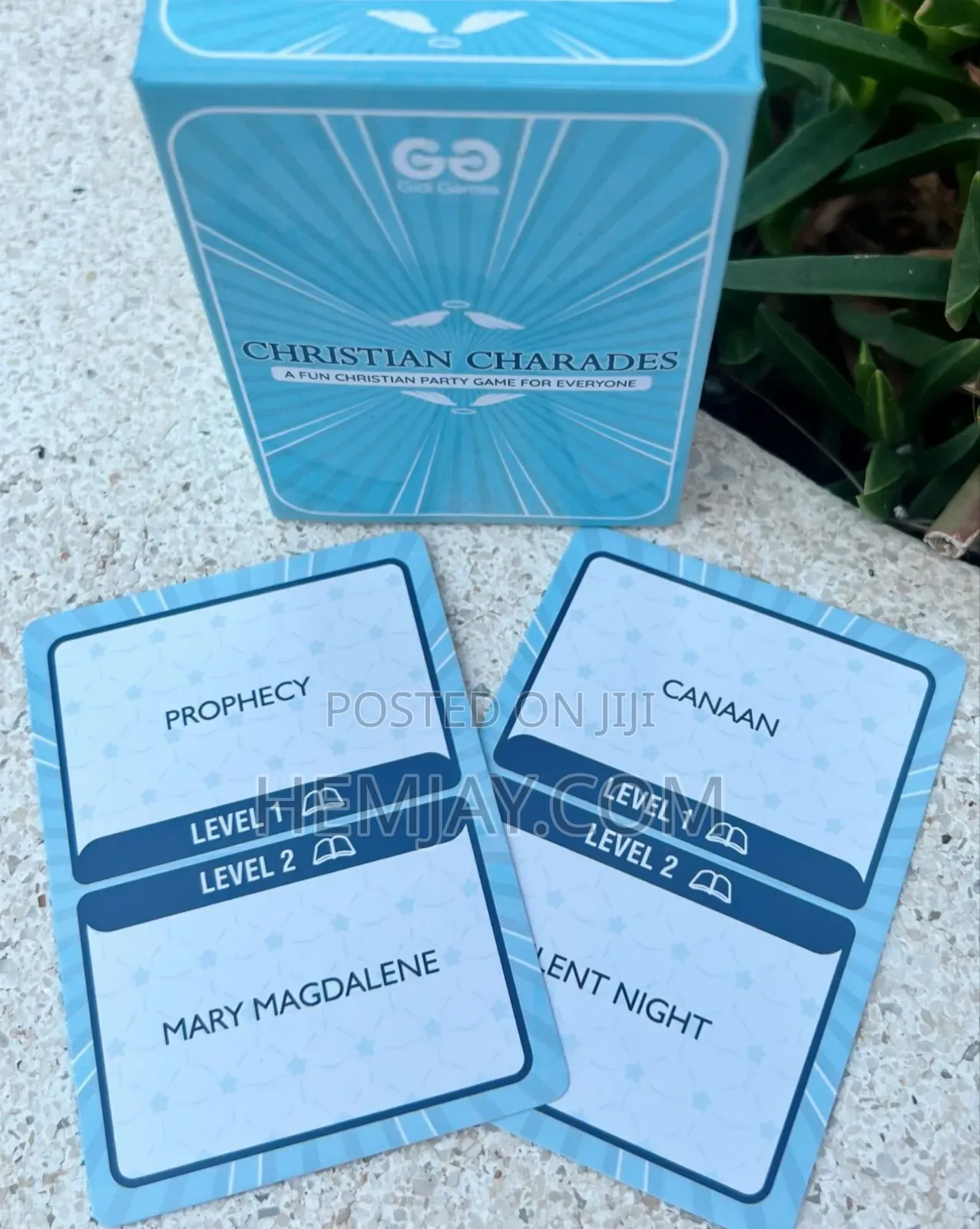 Christian Charades Card Game Bible Quiz (Everyone Can Play)