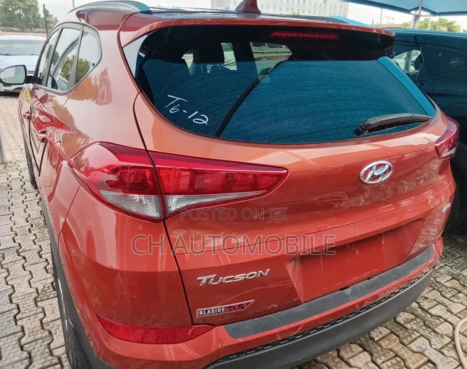 Hyundai Tucson Limited AWD 2017 Orange