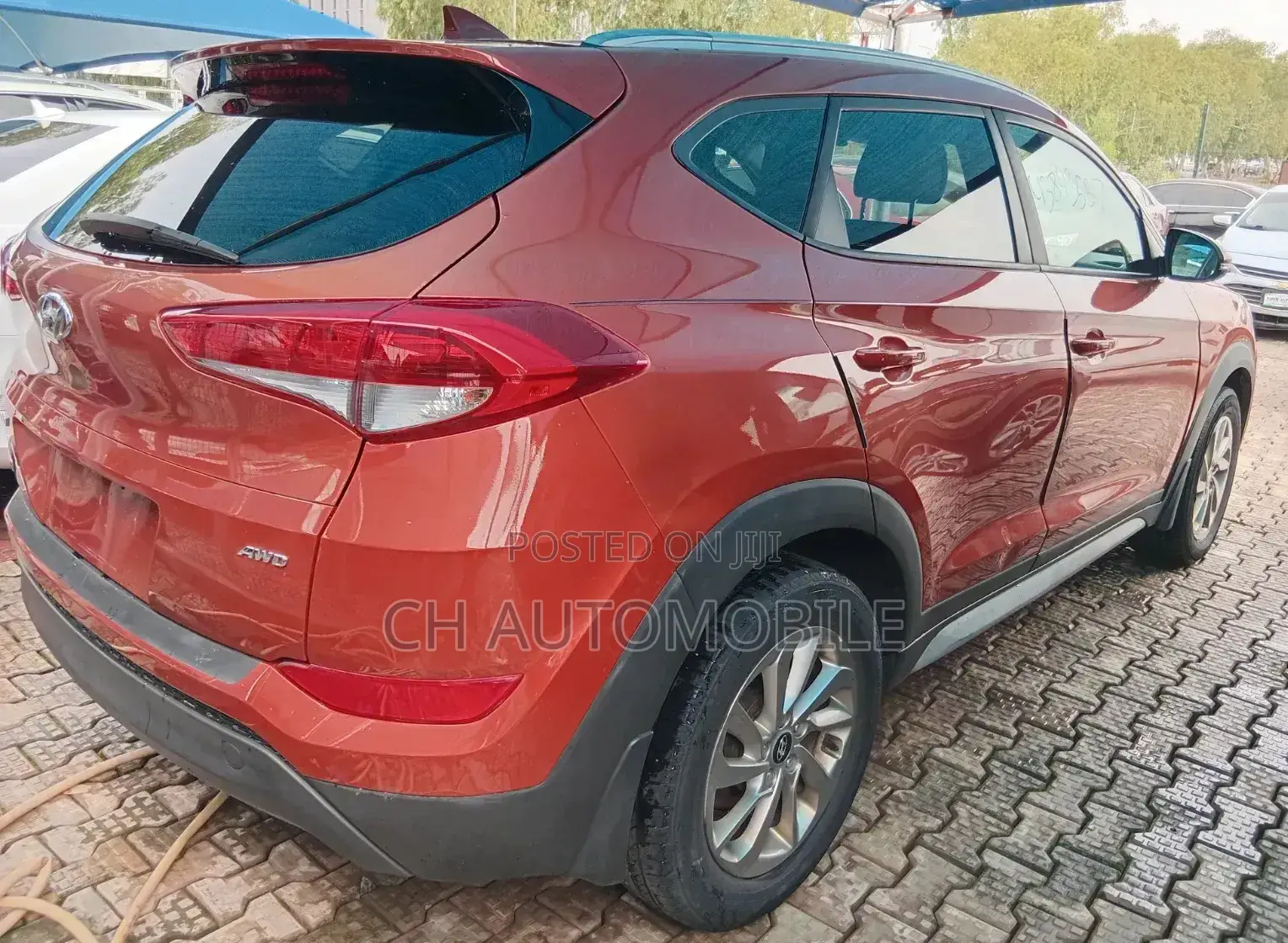 Hyundai Tucson Limited AWD 2017 Orange
