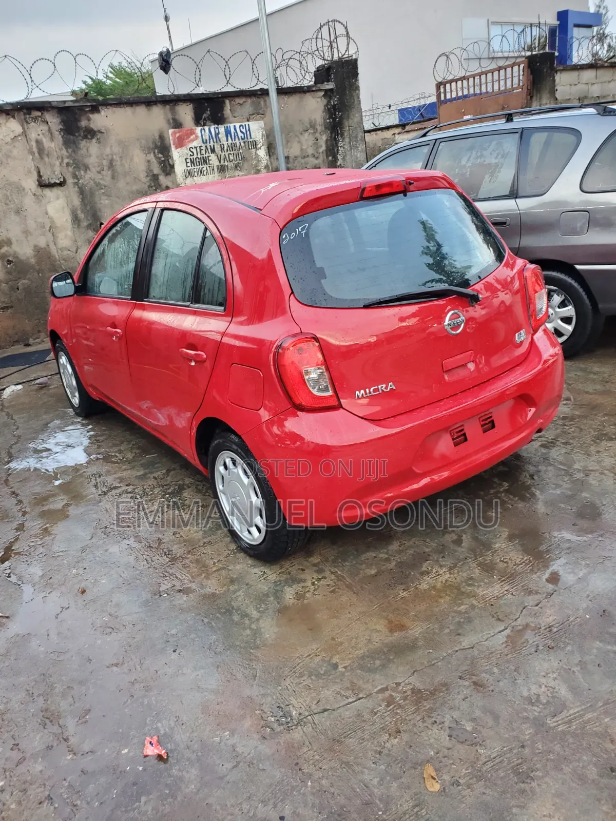 Nissan Micra 2017 Red