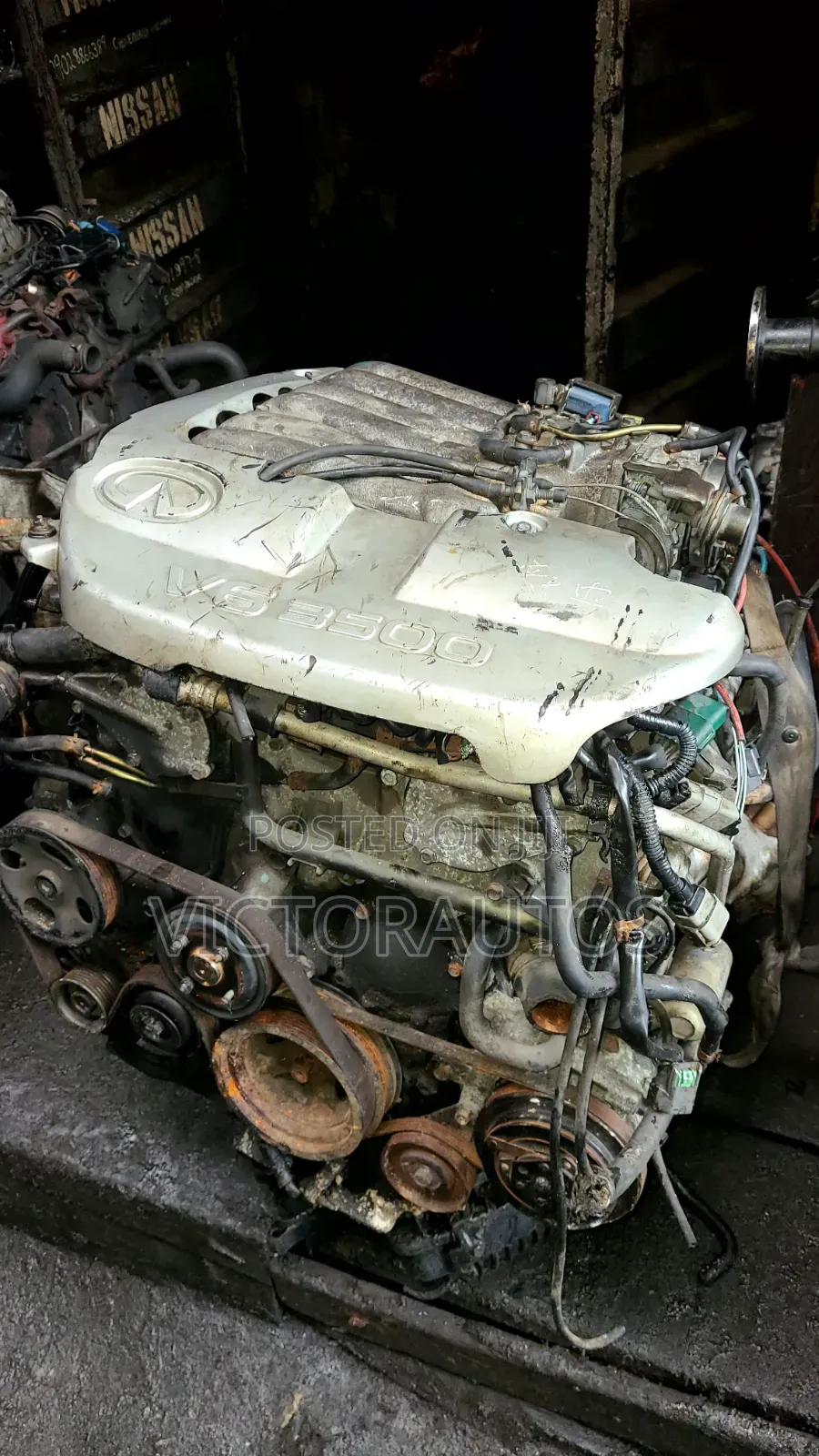 Nissan/Infiniti Vq35 Pathfinder, Qx4 Cable Mouth V6 Awd