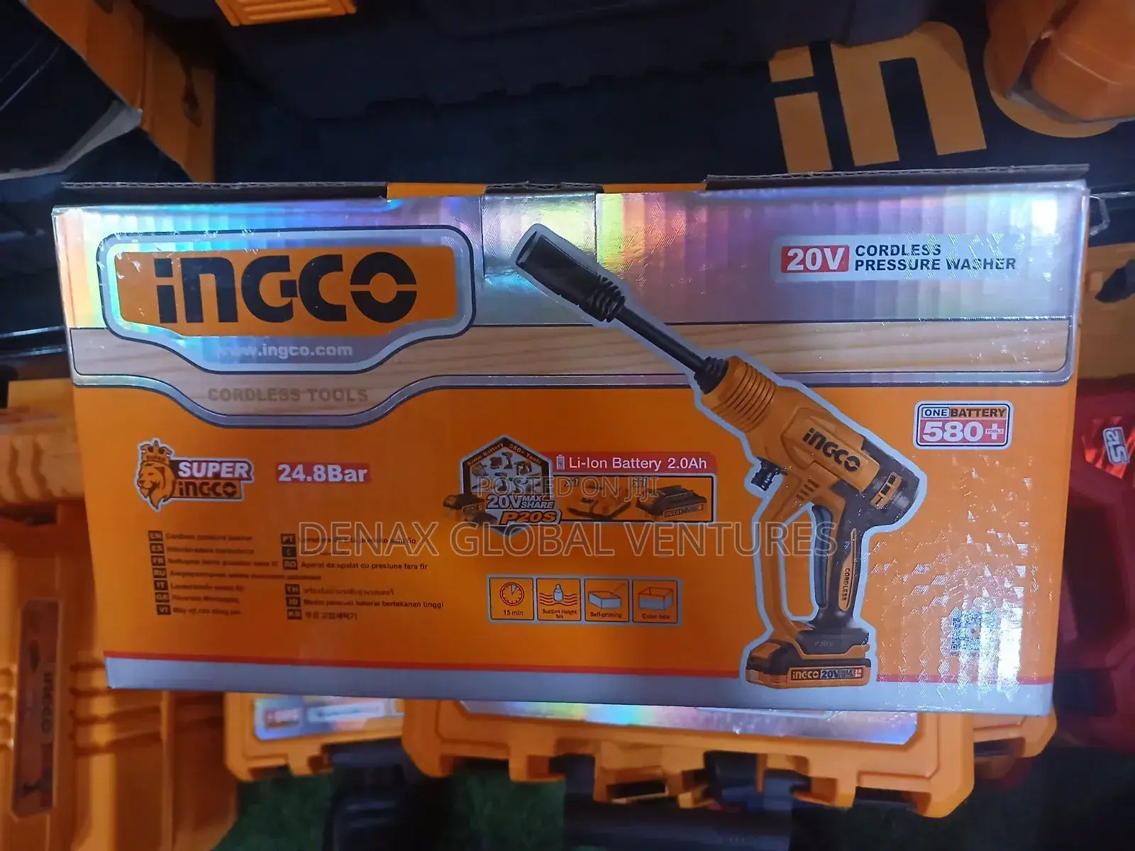 Ingco Cordless Pressure Washer