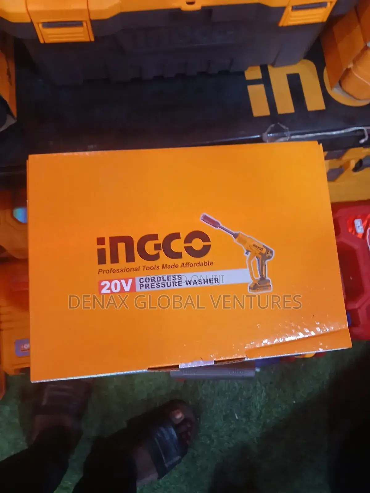 Ingco Cordless Pressure Washer