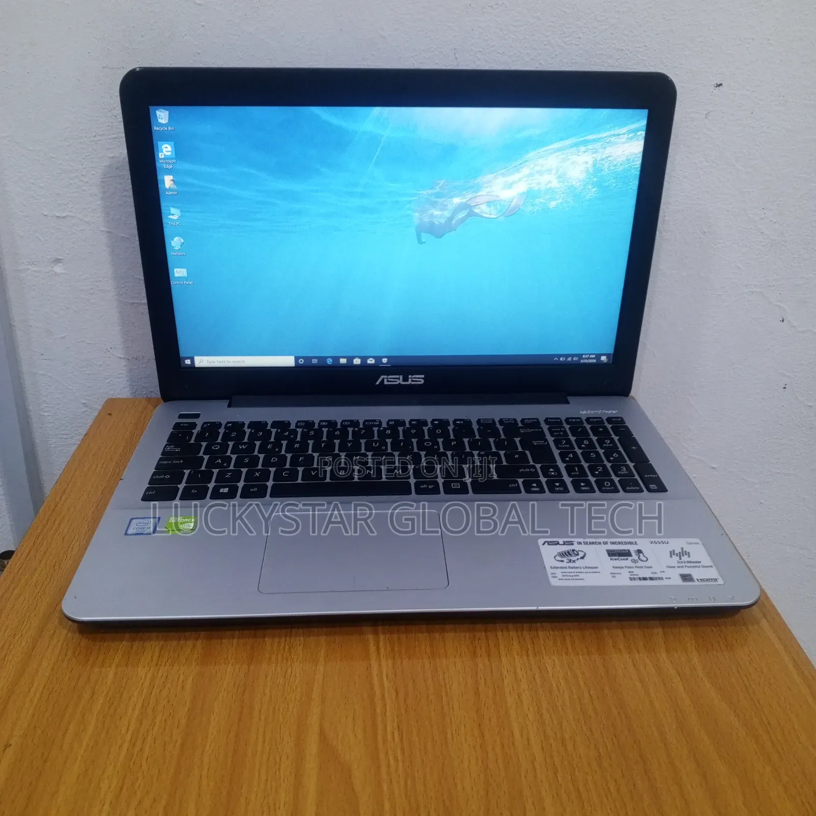 Laptop Asus X555LJ 8GB Intel Core i5 HDD 750GB