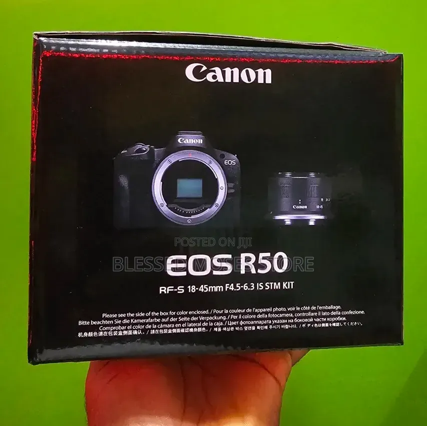 Canon Eos R50 With Lens 18-45mm