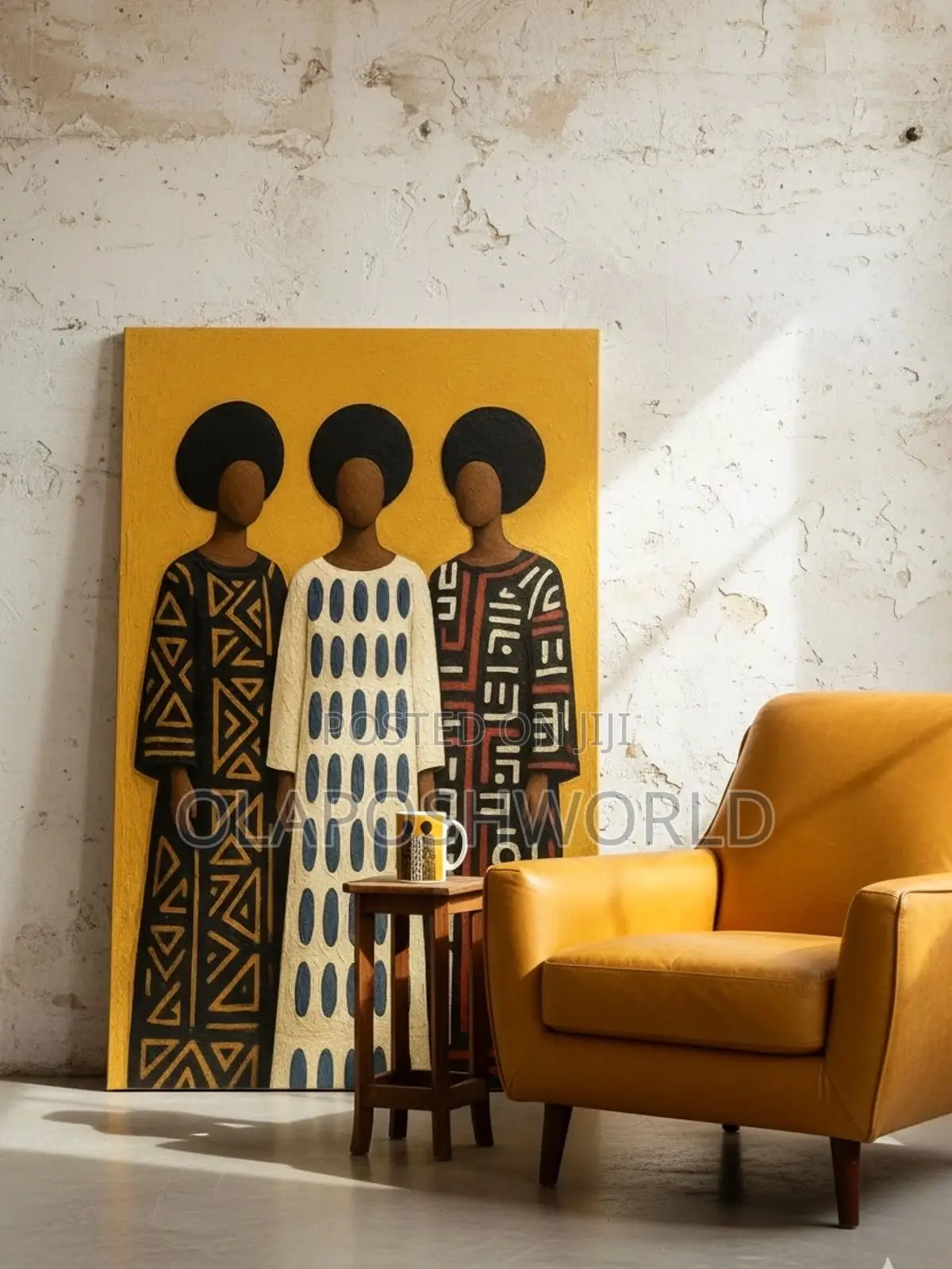 The Traditional Woman 1pcs Wall Art