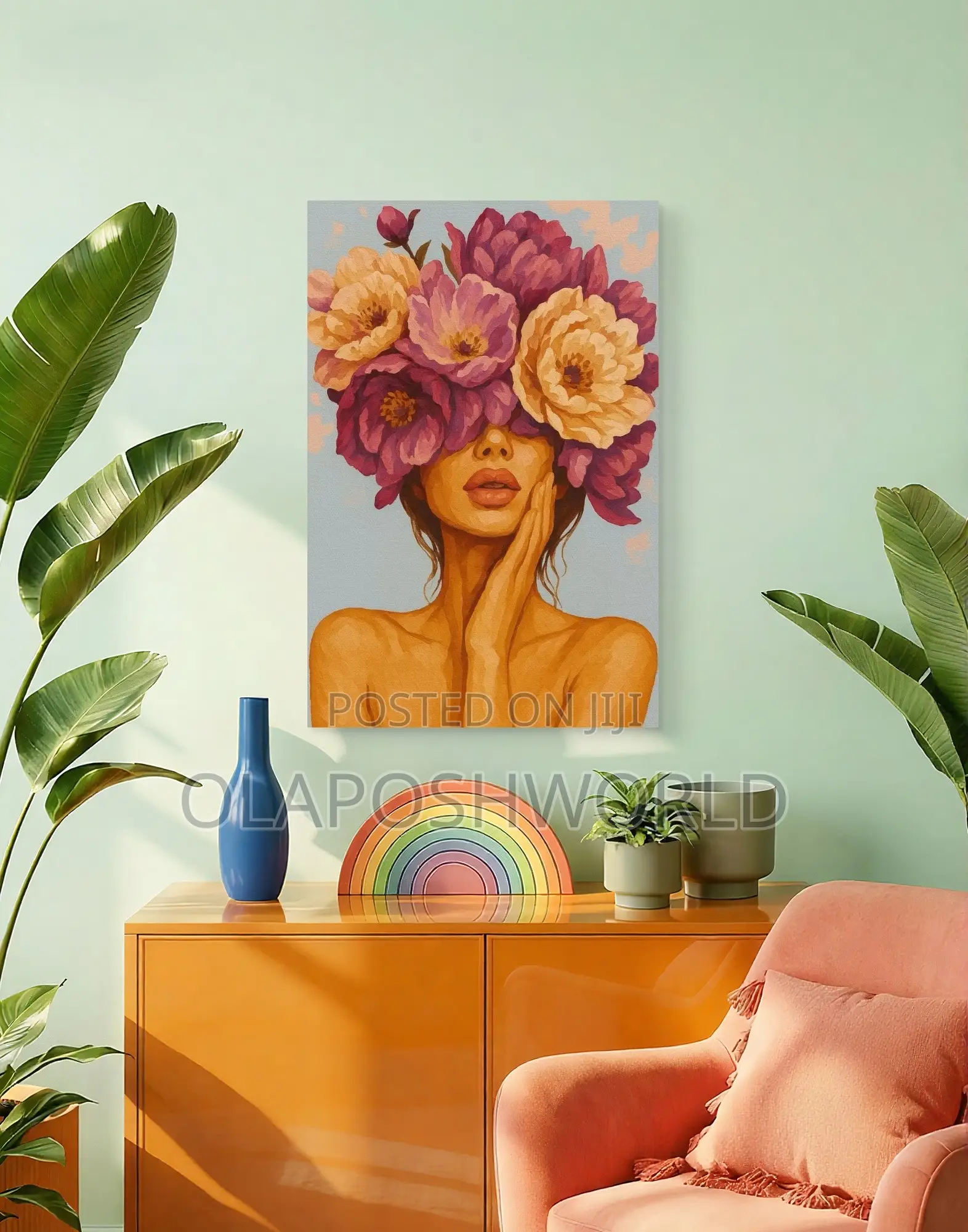 Lala 1pcs Canvas Wall Art
