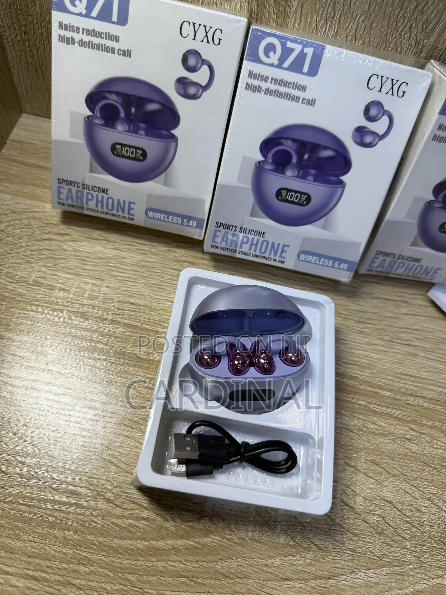 Q71 Sports Silicone Earphone