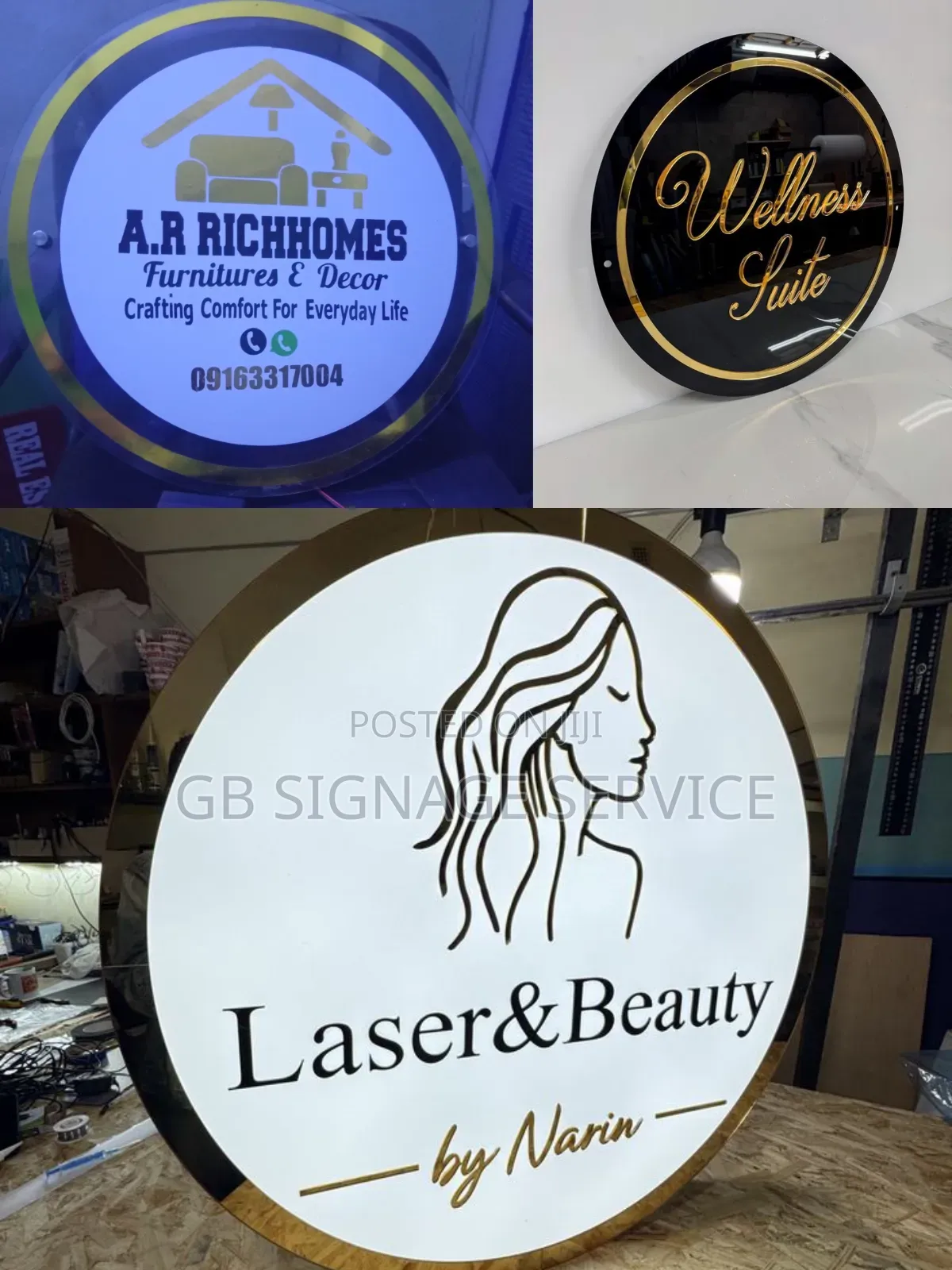 Acrylic Neon Sign