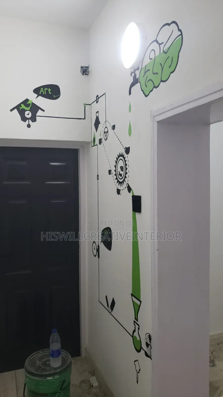 Graphics Wall Painting