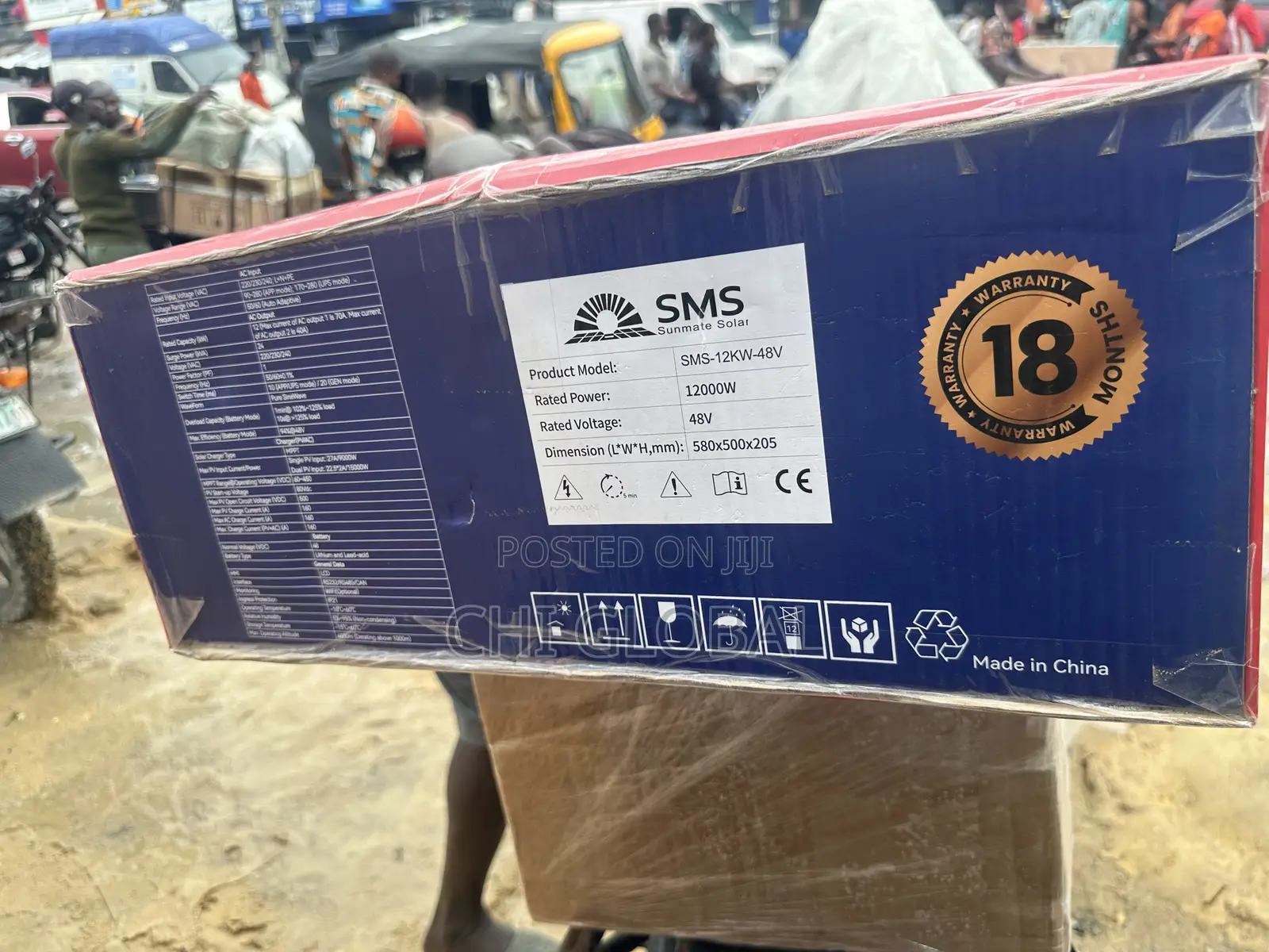 SMS 12kva 48v Hybrid Inverter