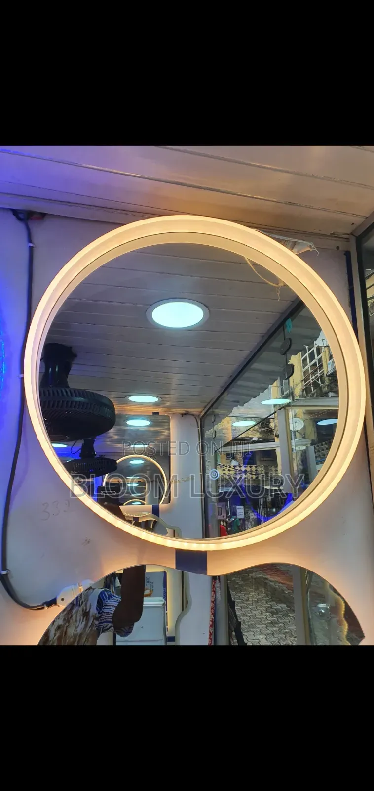 Acrylic 3 Colour Led Light Mirror