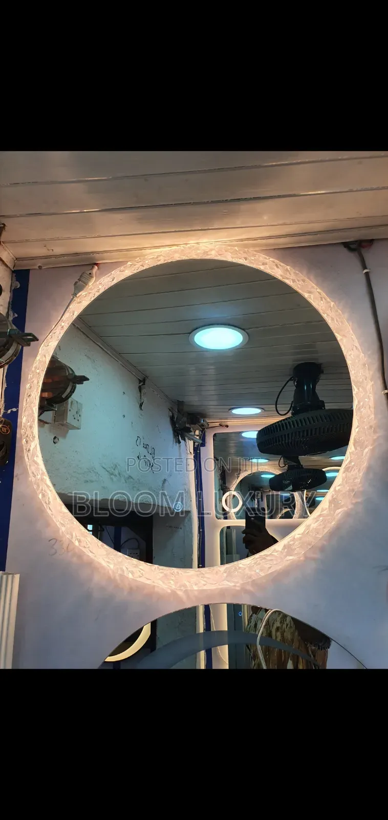 Acrylic 3 Colour Led Light Mirror