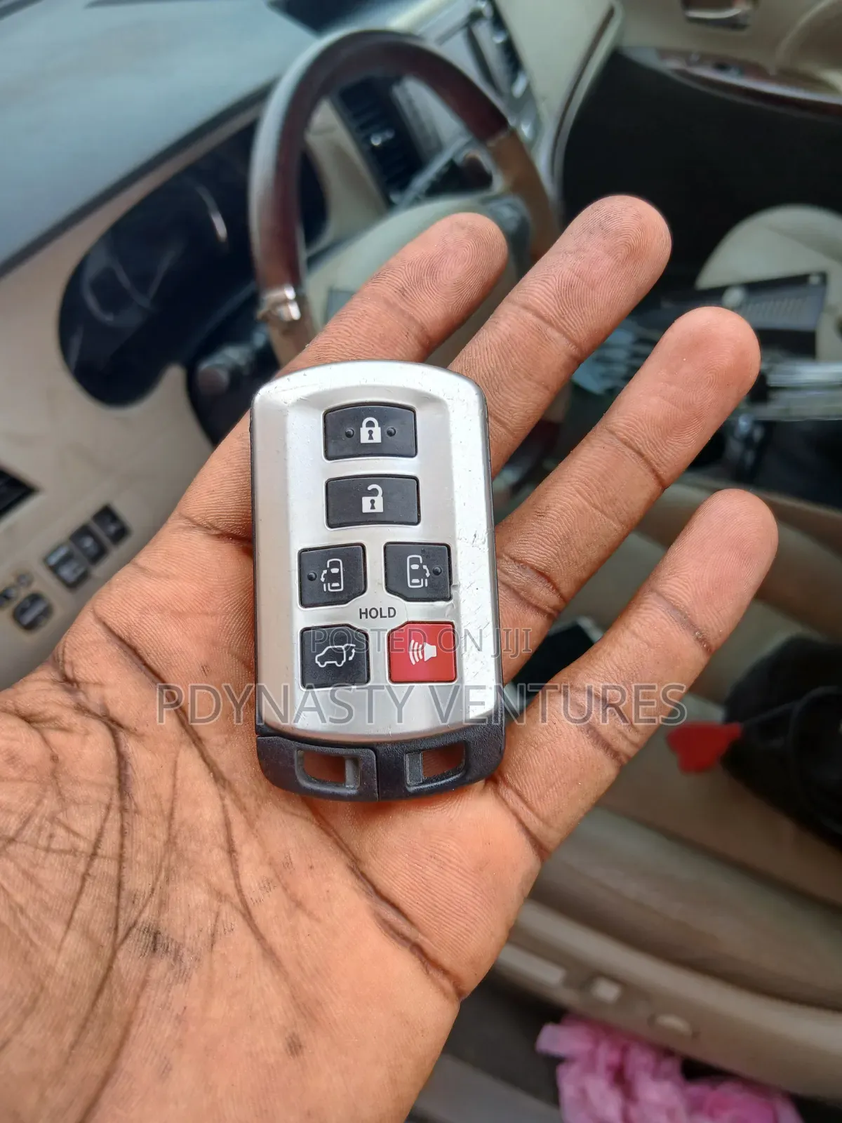 Tokunbo Toyota Sienna Smart Key (2012 - 2019 Model)