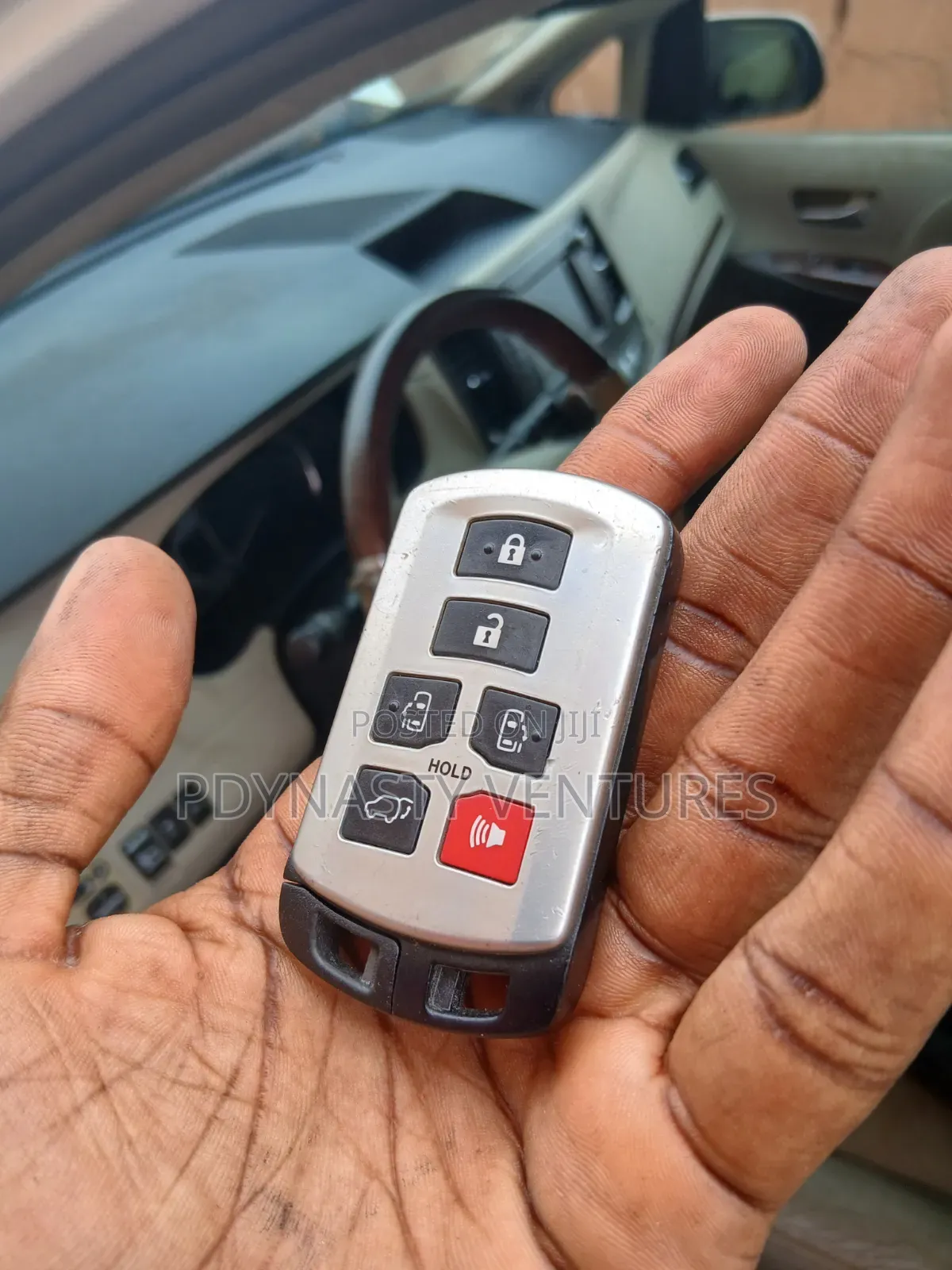 Tokunbo Toyota Sienna Smart Key (2012 - 2019 Model)