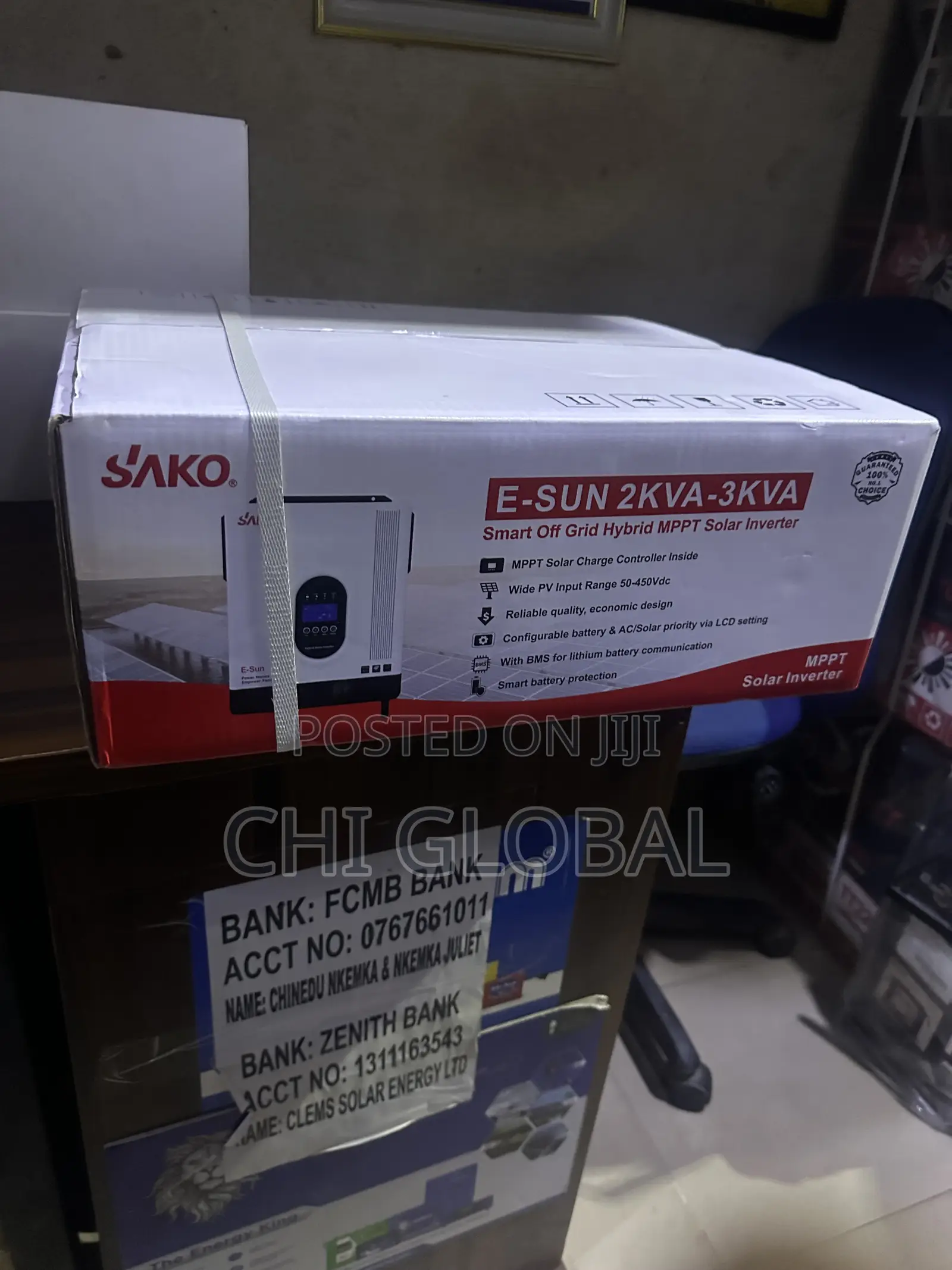 Sako 2kva 12v Hybrid Inverter
