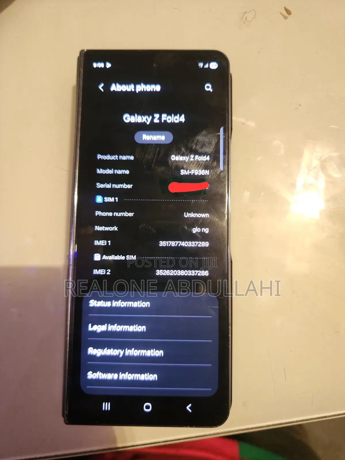 Samsung Galaxy Z Fold4 256 GB Blue