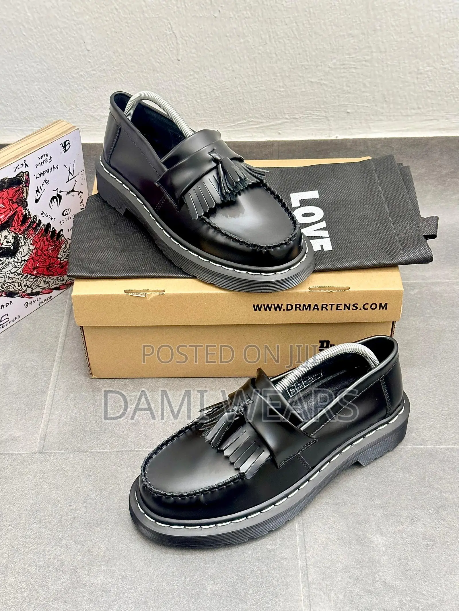 Loafers White Stitch