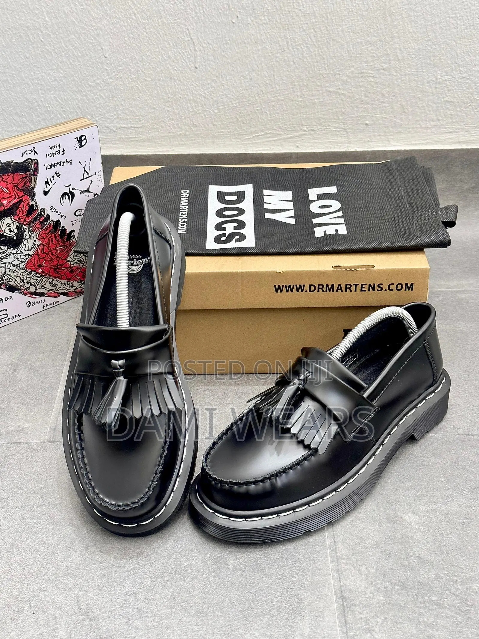 Loafers White Stitch