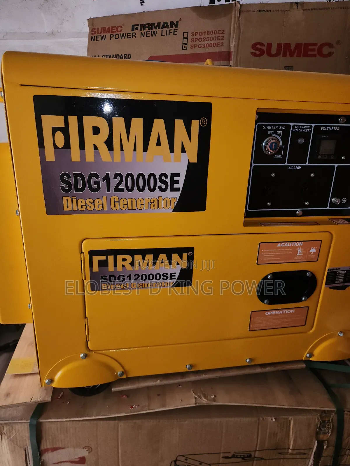 10kva Firman Diesel Soundproof Generator With 2 Years Warranty