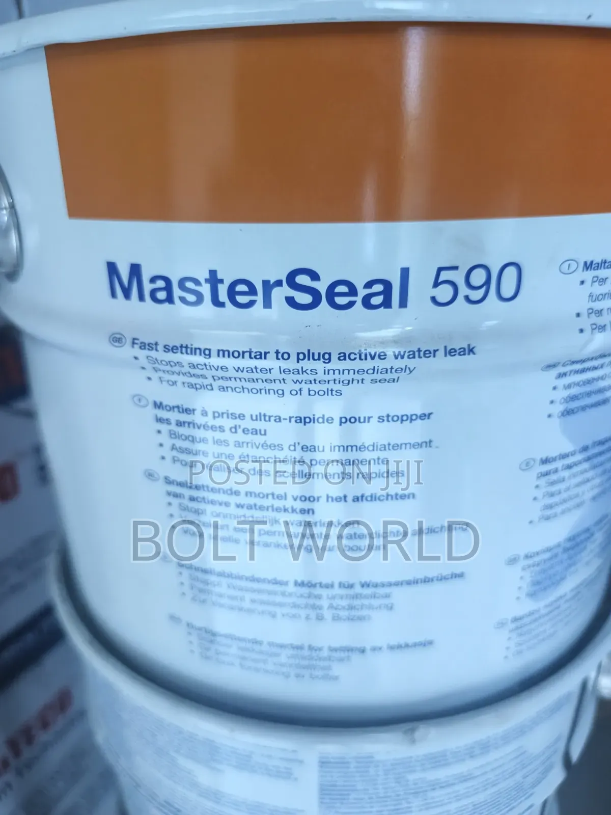 Masterseal 590 Waterplug 4.5kg