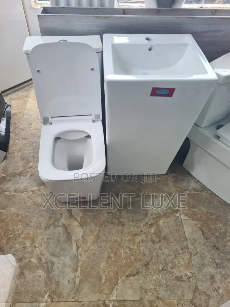 Executive Wc Set With Free Standing Basin. (Italian Made)