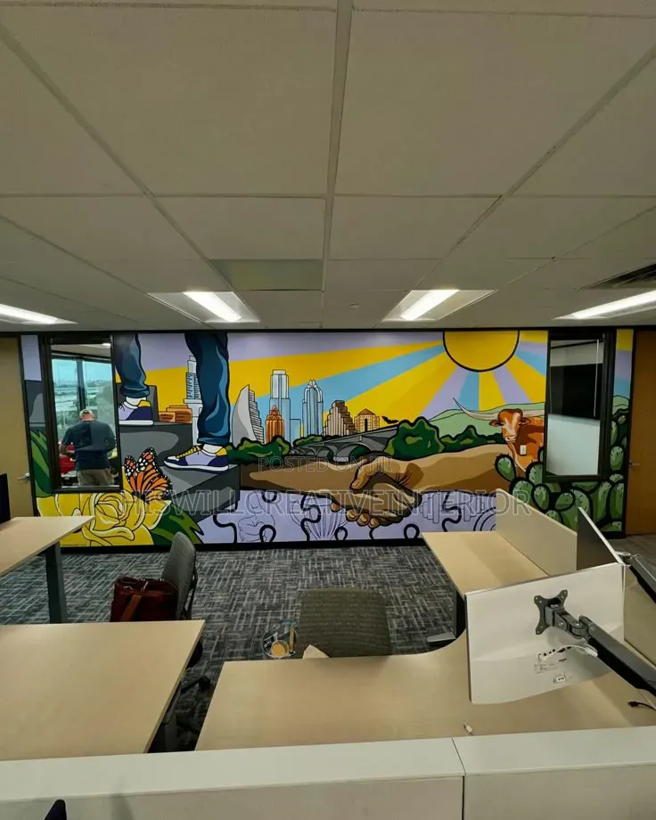 3d Wall Mural