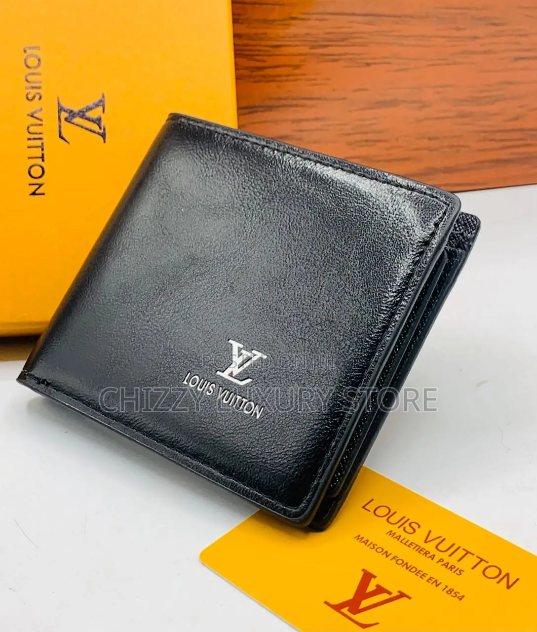 High Quality Luxury Men Genuine Leather Wallet