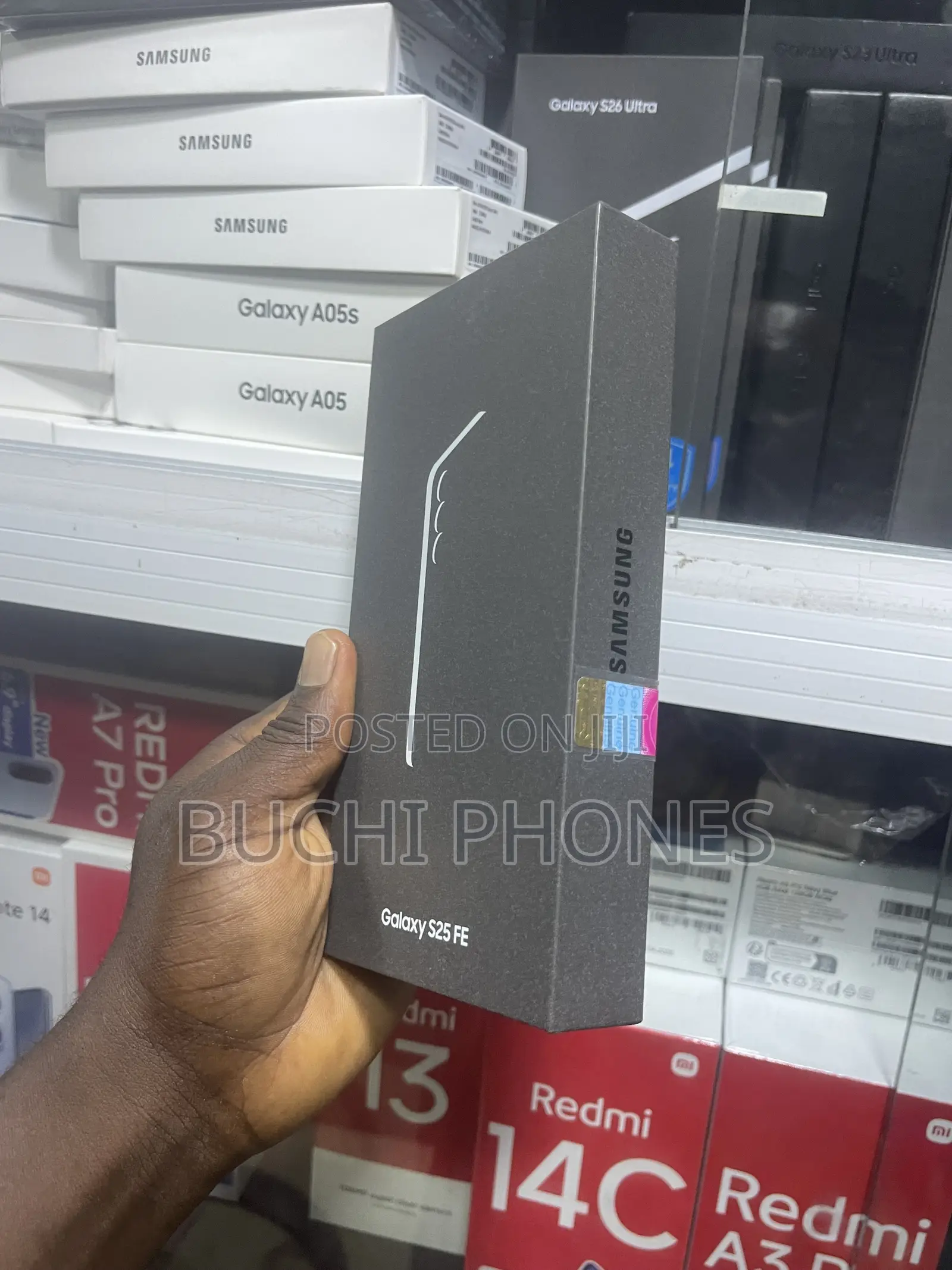 New Samsung Galaxy S25 FE 256 GB Black