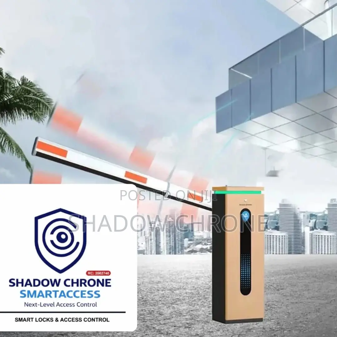 Modern Automatic Barrier Gate For Parking Management