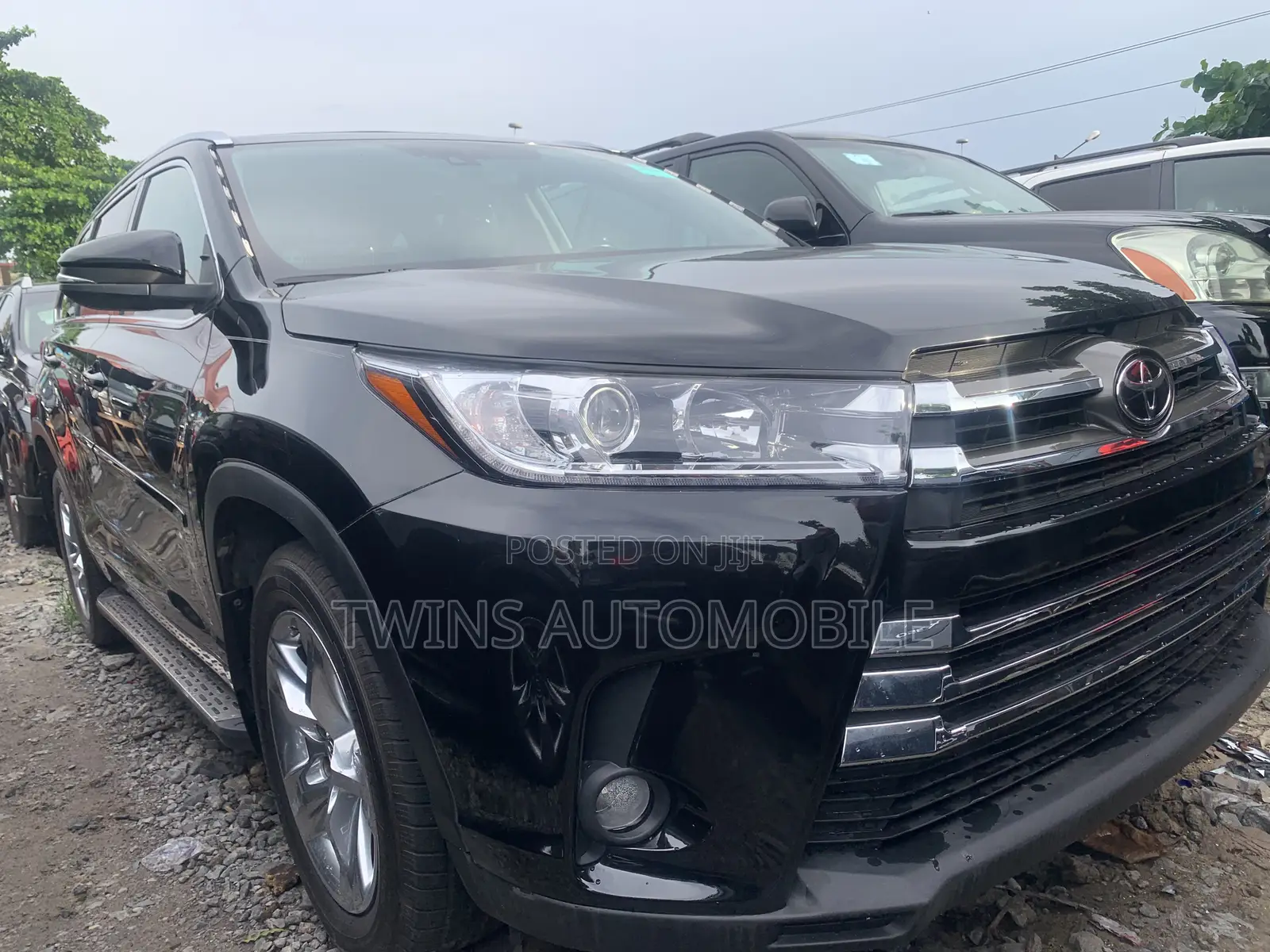 Toyota Highlander Limited V6 4x4 (3.5L 6cyl 6A) 2016 Black