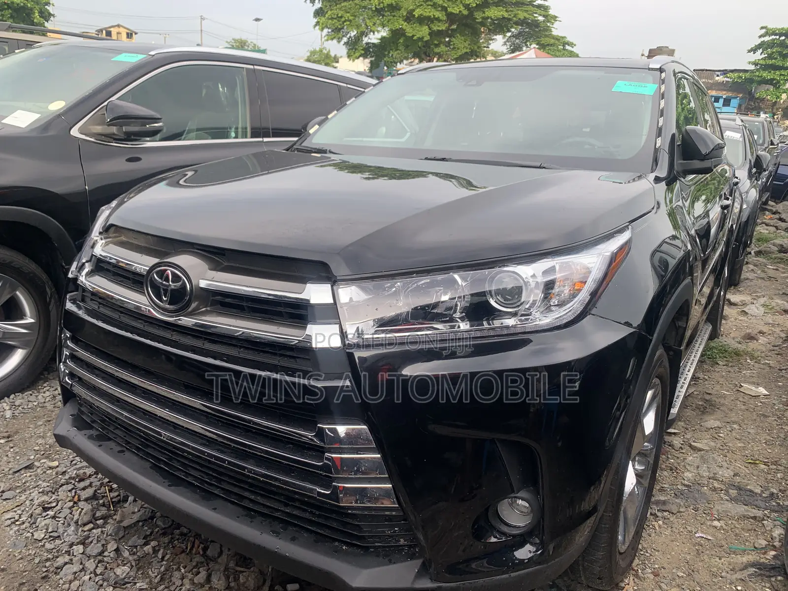 Toyota Highlander Limited V6 4x4 (3.5L 6cyl 6A) 2016 Black