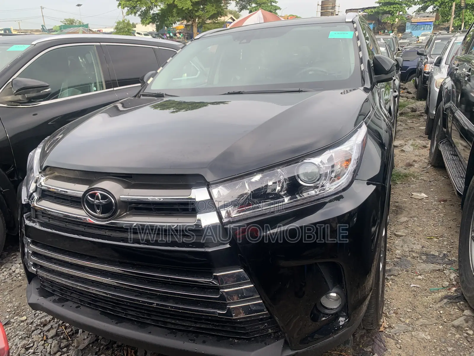Toyota Highlander Limited V6 4x4 (3.5L 6cyl 6A) 2016 Black