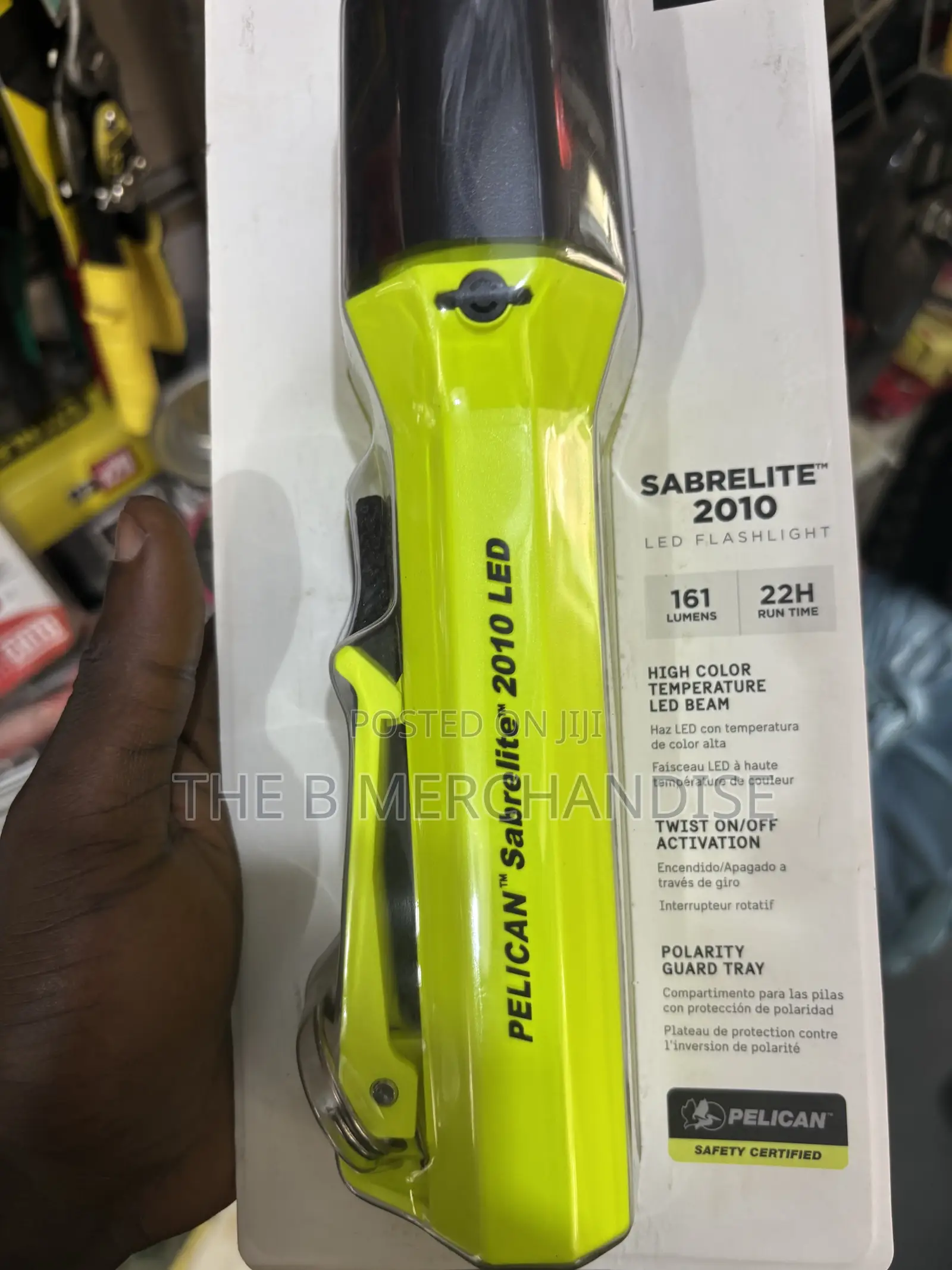 Pelican Sabrelite 2010 Led Safety Flashlight/Torch