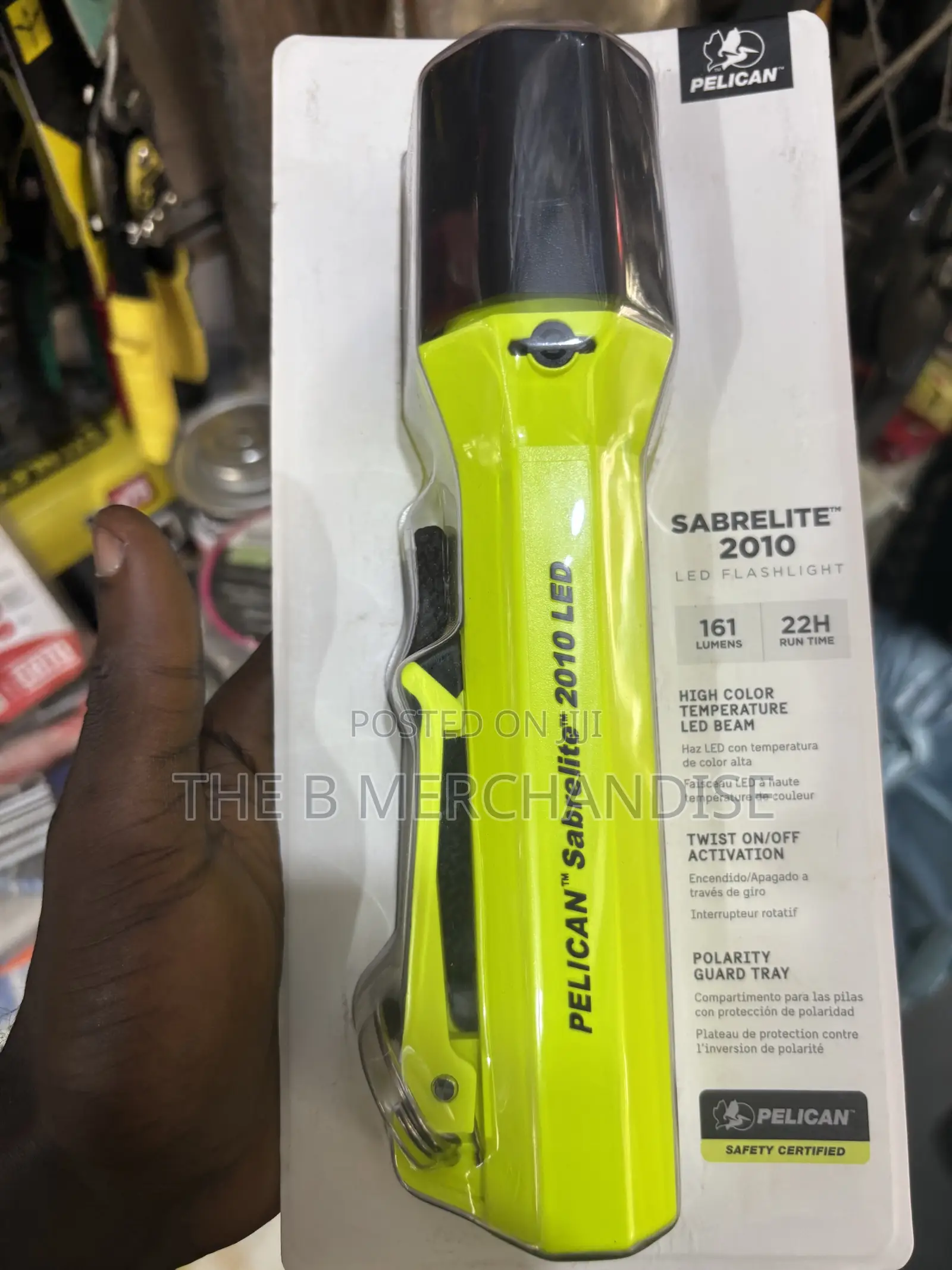 Pelican Sabrelite 2010 Led Safety Flashlight/Torch