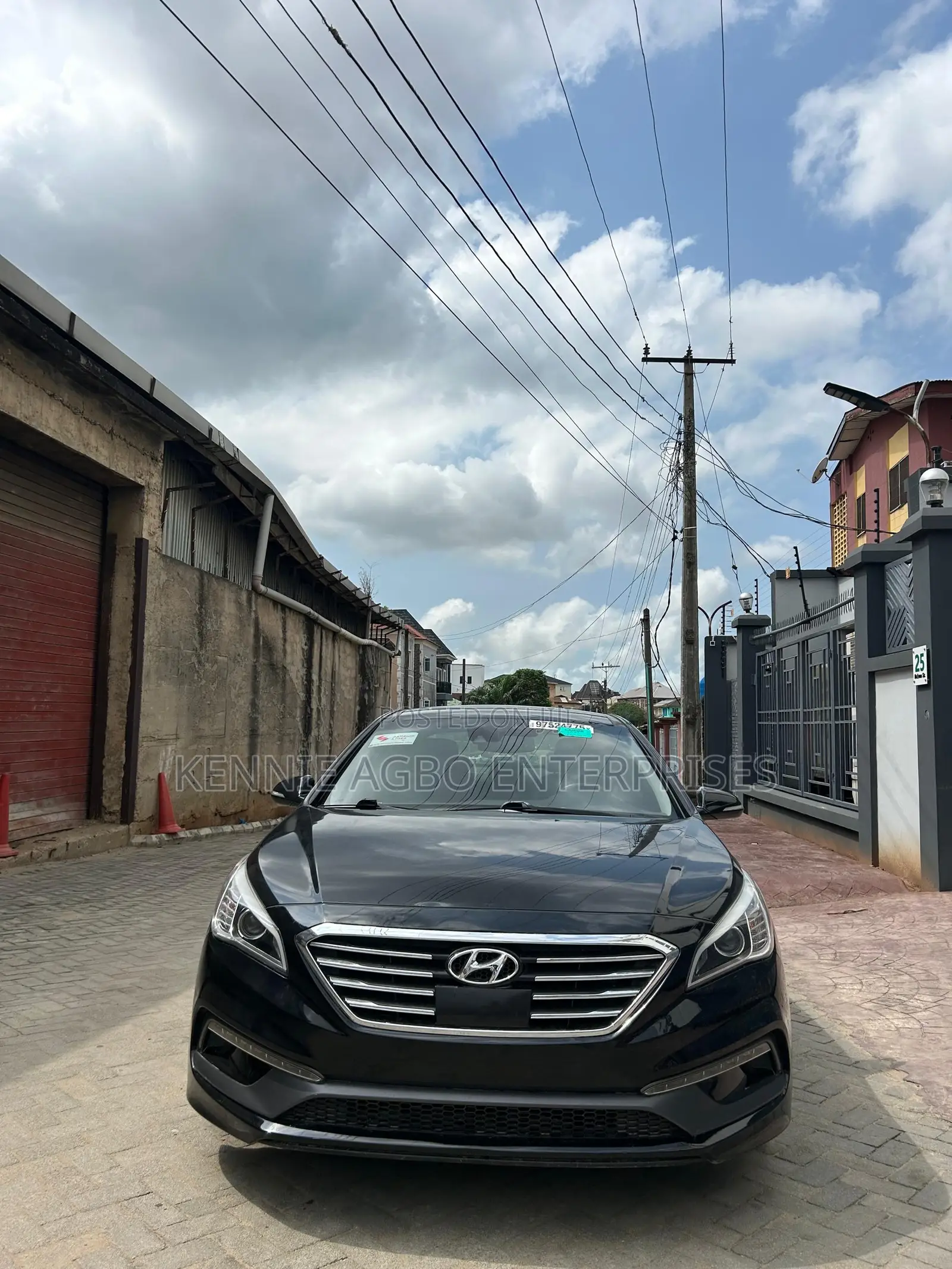 Hyundai Sonata Limited Sedan FWD (2.4L 4cyl 6A) 2016 Black