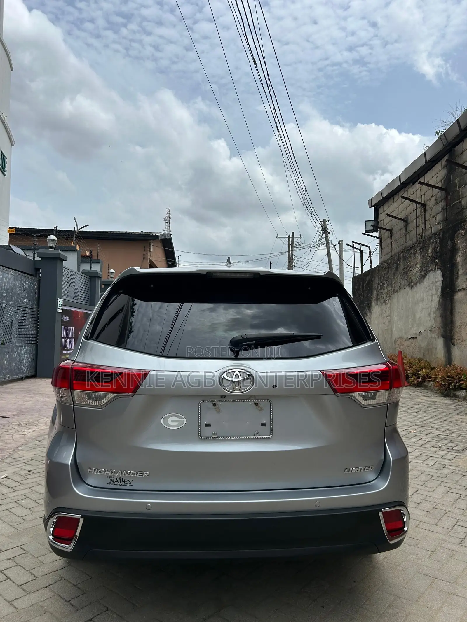 Toyota Highlander Limited V6 4x4 (3.5L 6cyl 6A) 2016 Silver