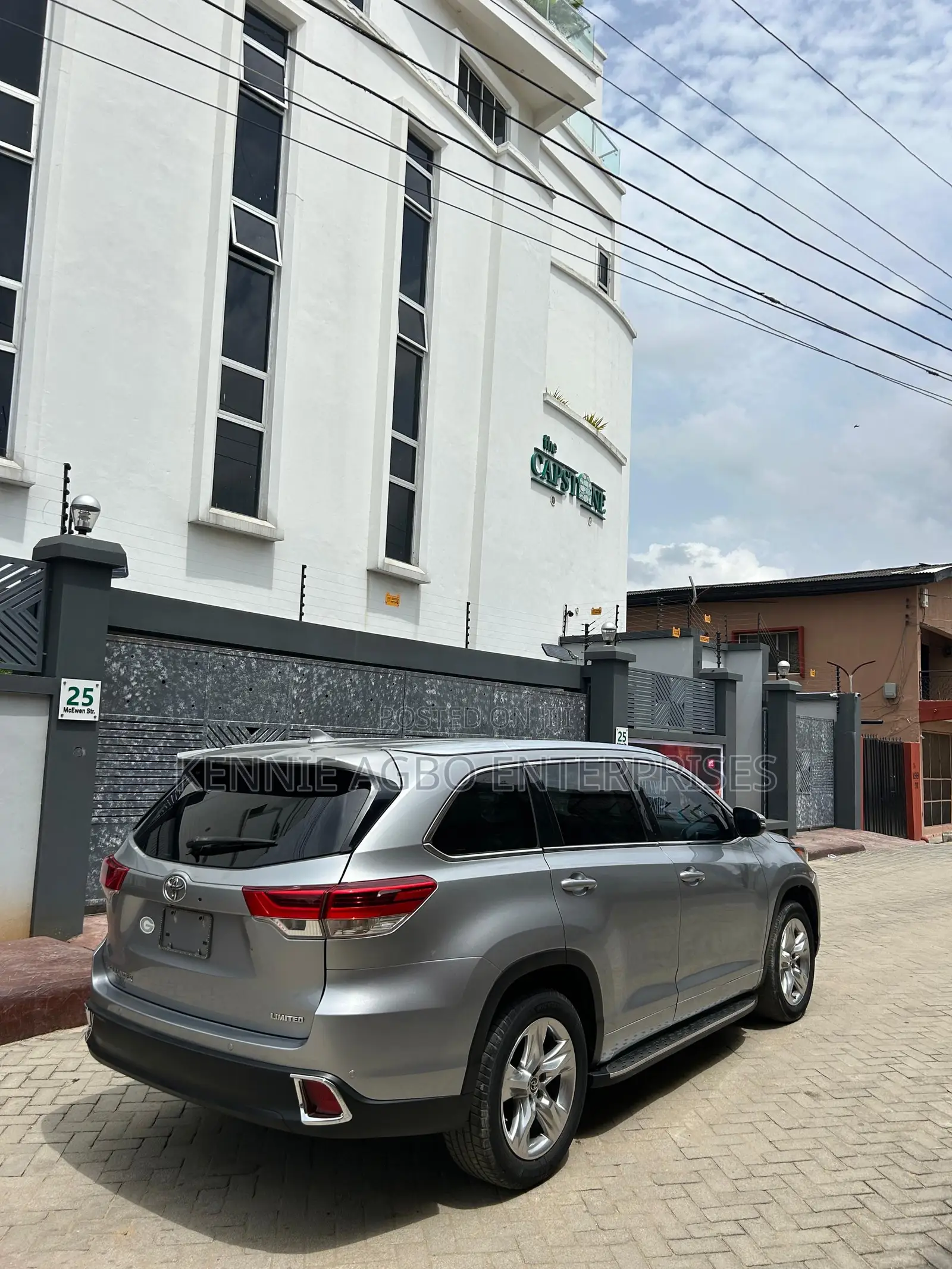Toyota Highlander Limited V6 4x4 (3.5L 6cyl 6A) 2016 Silver