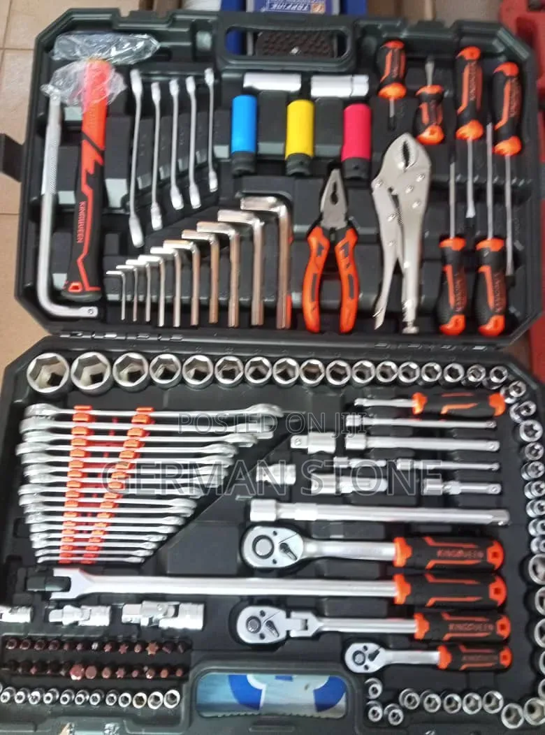 Kingqueen 142-Piece Mechanic's Tool Set