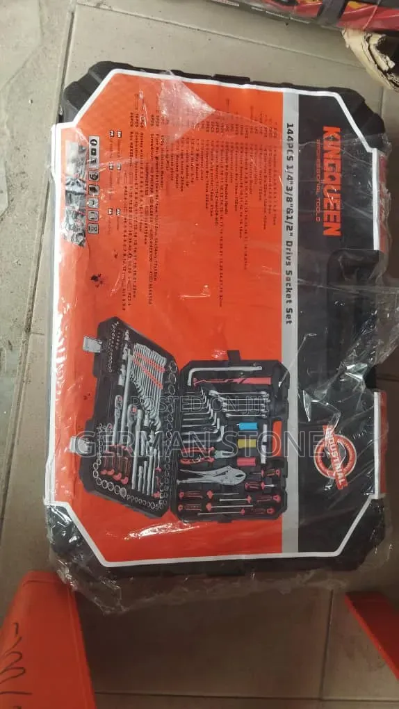 Kingqueen 142-Piece Mechanic's Tool Set