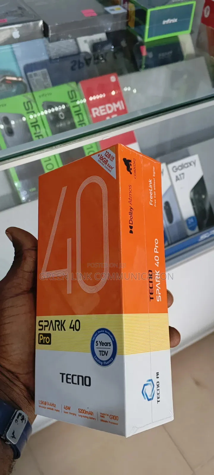 New Tecno Camon 40 Pro 4G 128 GB Gray