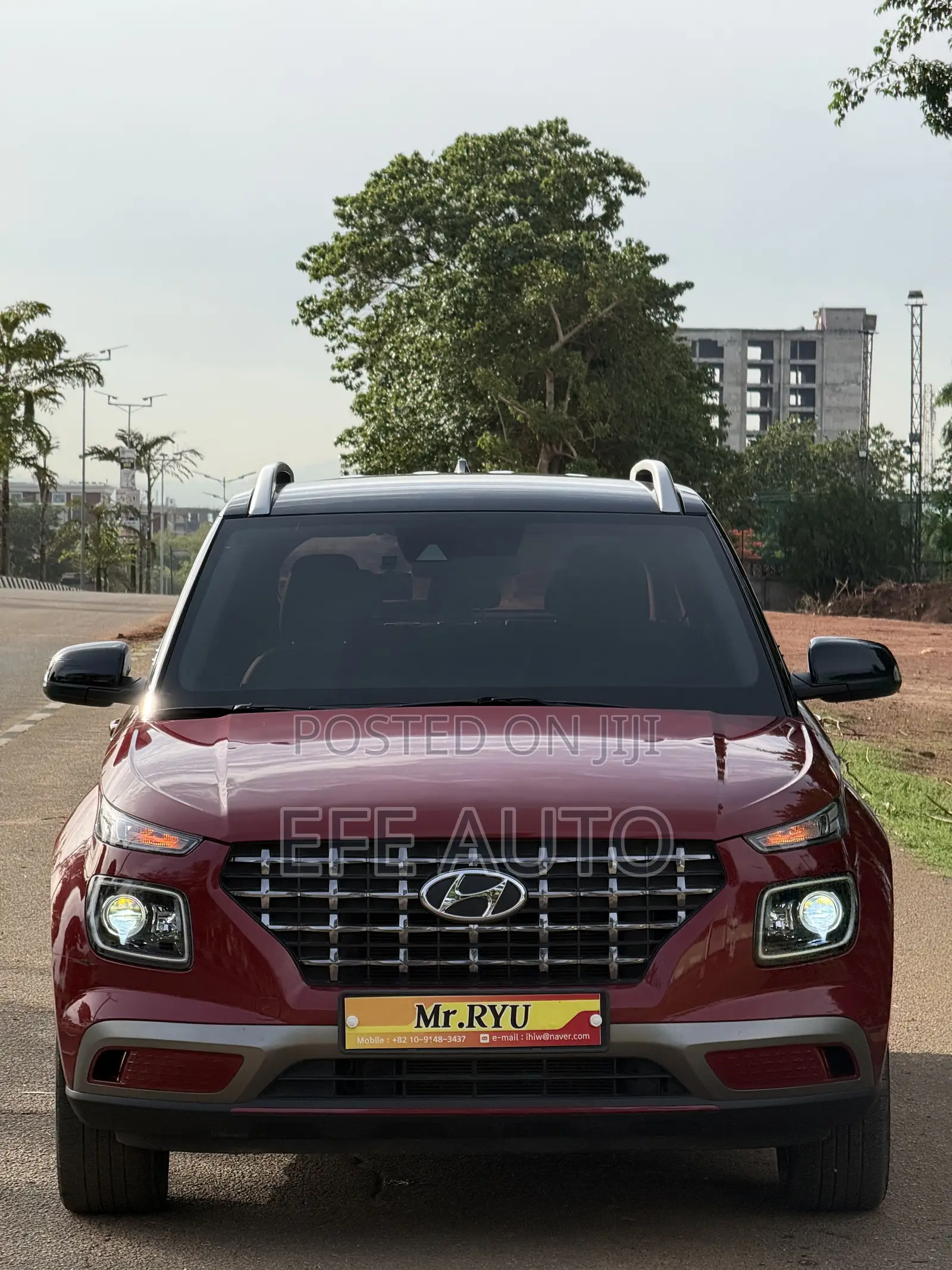 Hyundai Venue 2019 Burgundy