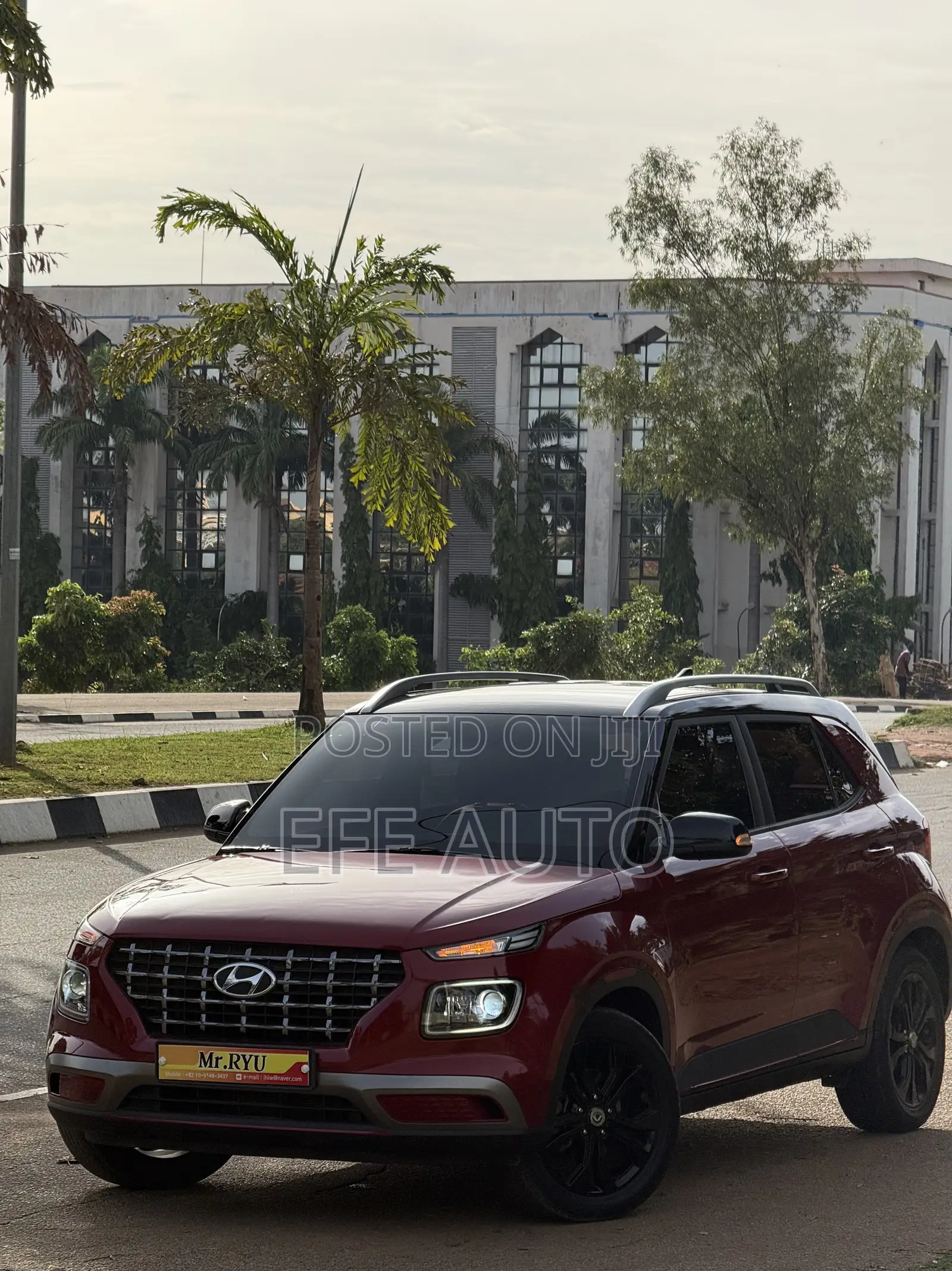 Hyundai Venue 2019 Burgundy