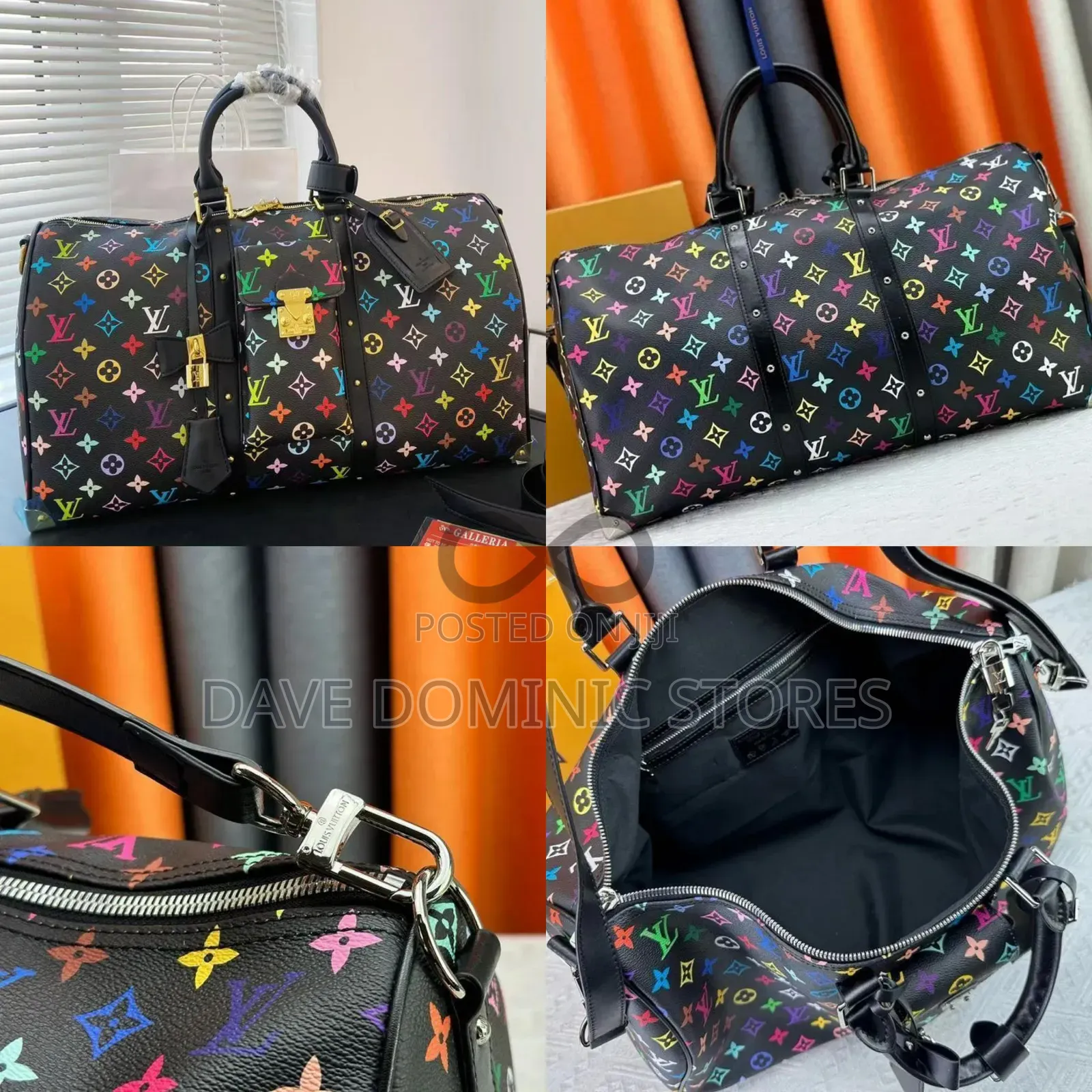 Louis Vuitton X Muraksmi Keep-All Duffle